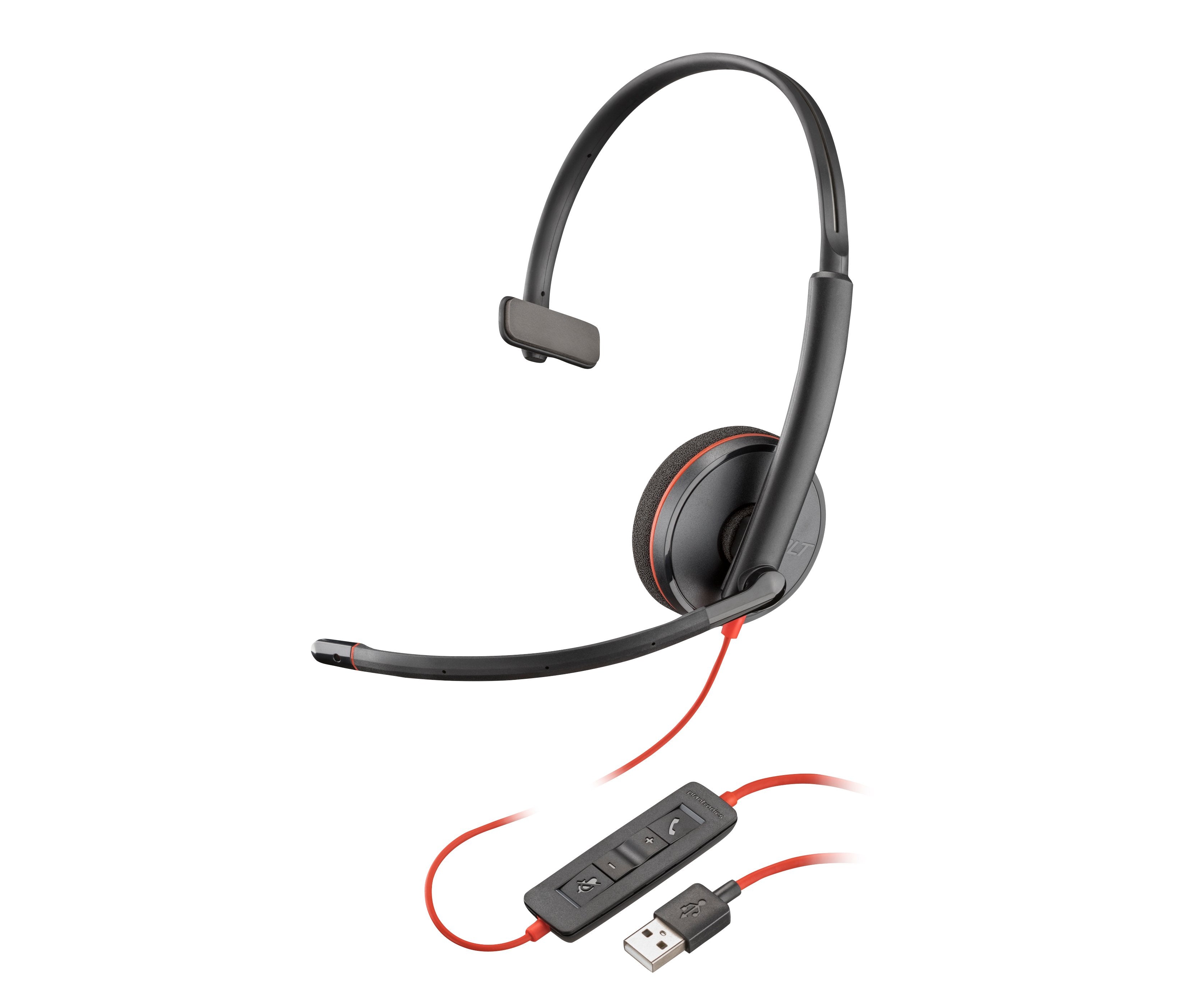 EAN 0197497211146 - HP Poly Blackwire 3210 Monaural USB-A Headset Alámbrico Diadema Oficina/Centro de llamadas USB tipo A Neg imagen 1