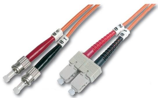 Digitus Dk-2612-05 Cable De Fibra Óptica E Infiniband 5 M St/Bfoc Sc Naranja