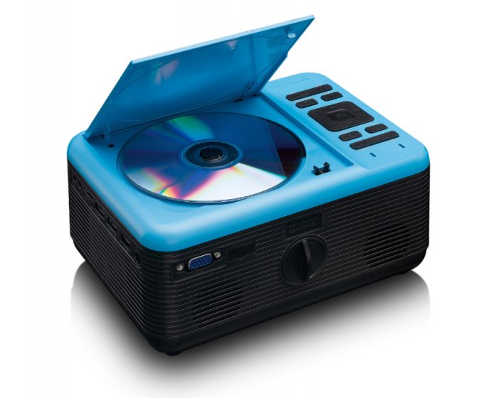 EAN 8711902042211 - Lenco LPJ-500 Proyector portátil LCD 1080p (1920x1080) Negro, Azul imagen 4