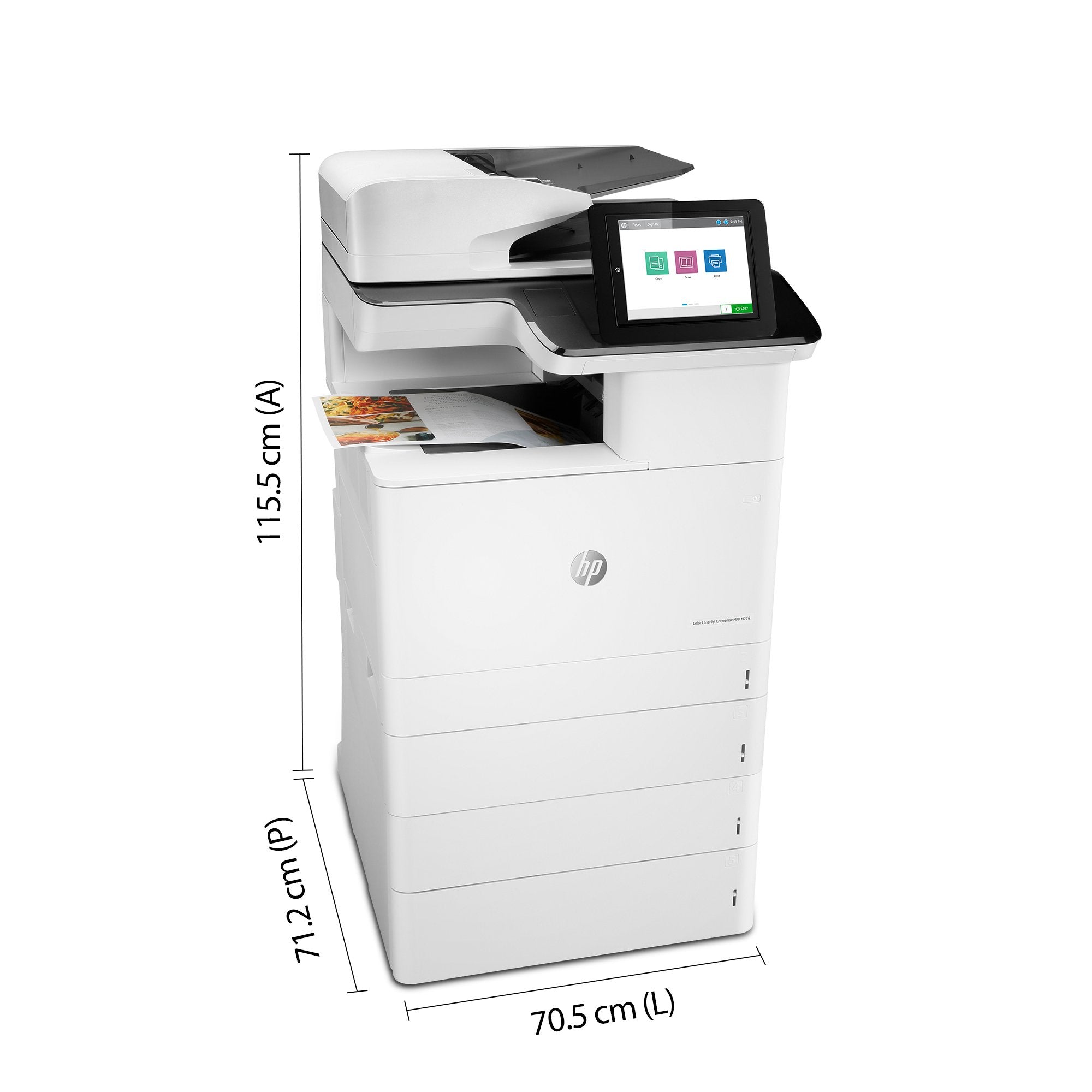 EAN 5715328307599 - HP Color LaserJet Enterprise MFP M776dn Laser A3 1200 x 1200 DPI 46 ppm Wifi imagen 11