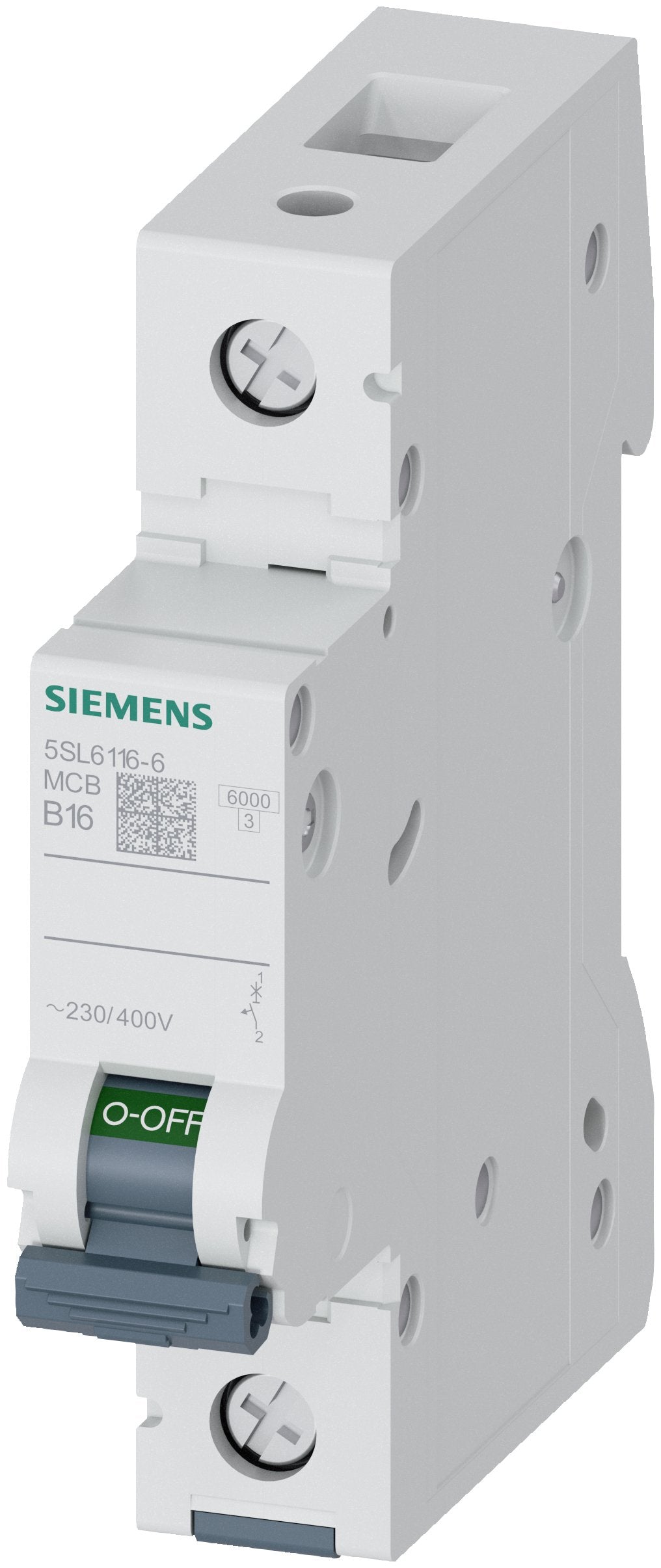 Siemens Automat B 16a 5sl61166 ** 230 400v 6ka 1p