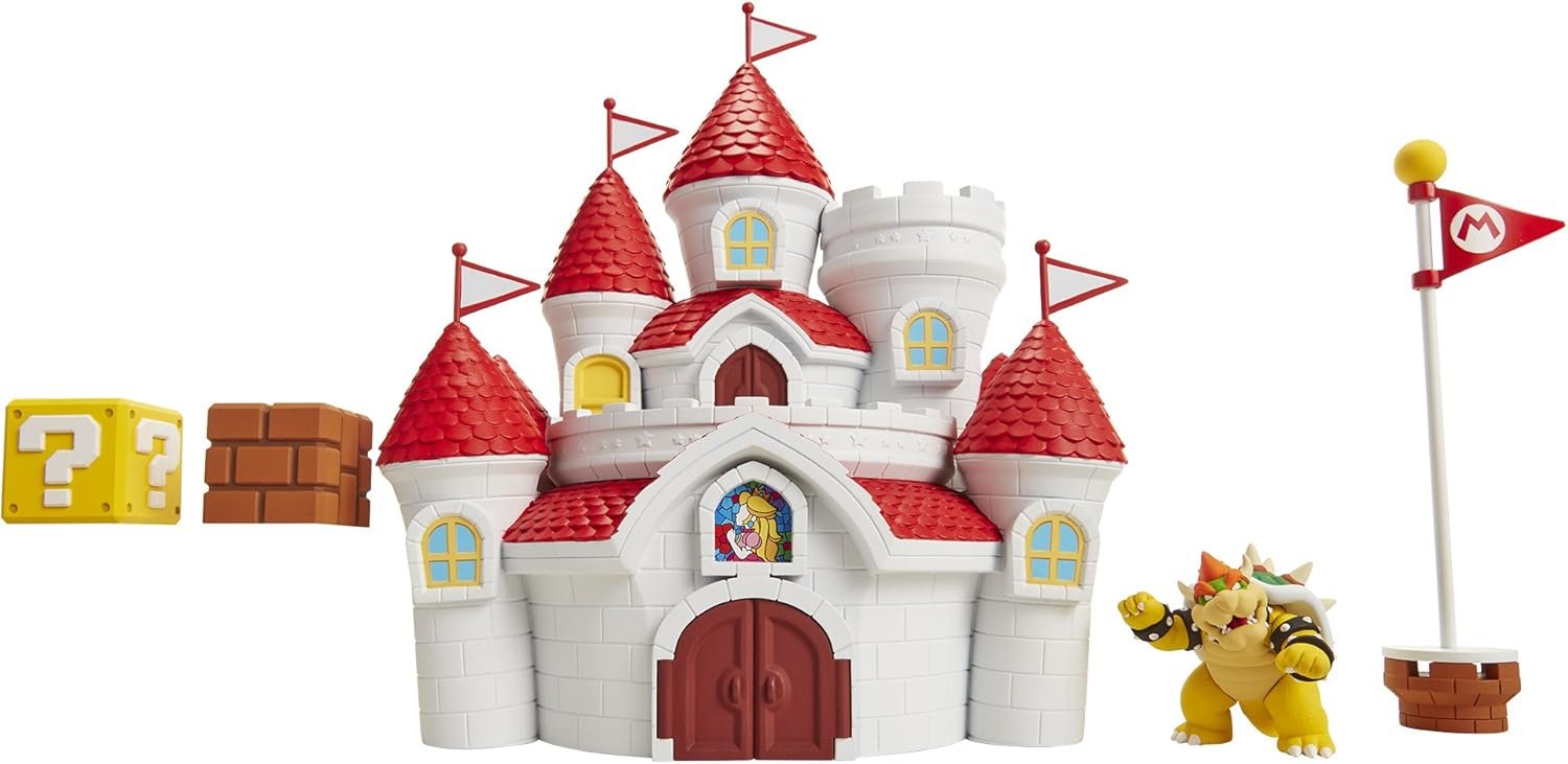 EAN 0039897585413 - Super Mario Deluxe Mushroom Kingdom Castle imagen 1