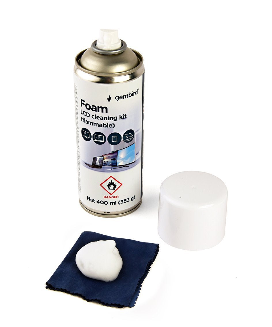 EAN 8716309129800 - Gembird CK-LCD-08 limpiador general 400 ml Espuma imagen 4