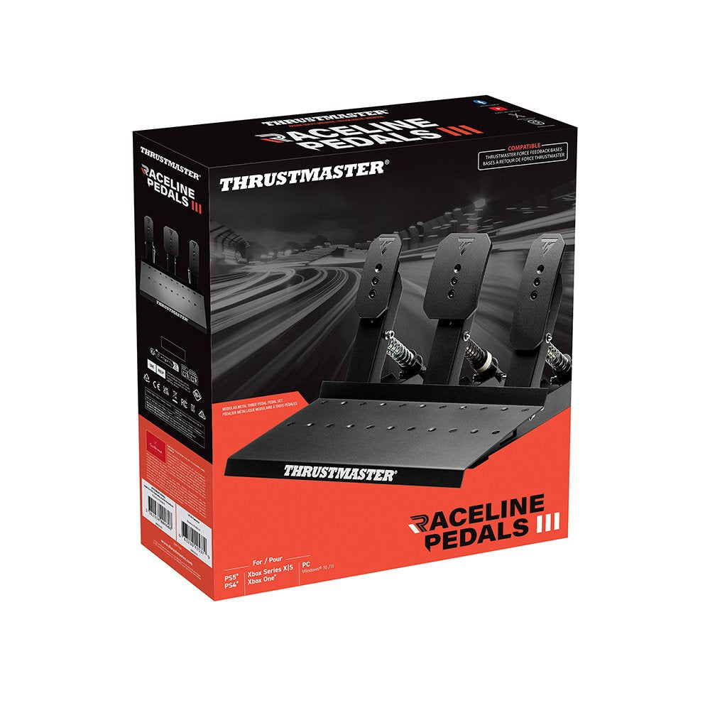 EAN 3362934004606 - Thrustmaster Raceline Pedals III Negro RJ-12 Pedales Analógico/Digital PC, PlayStation 4, PlayStation 5, imagen 4