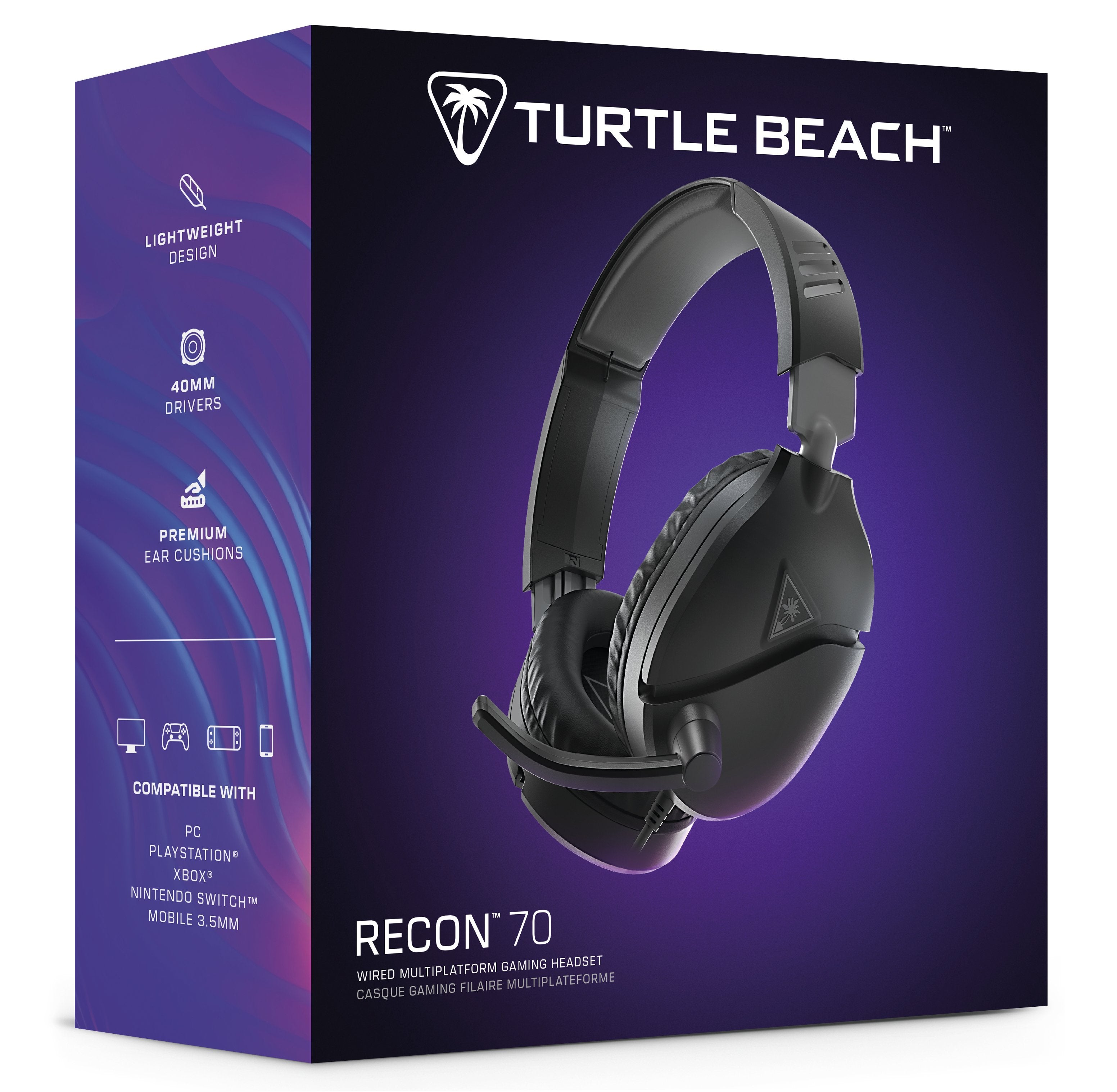 Auriculares Turtle Beach Tbs-5001-05 Para Gaming Negro