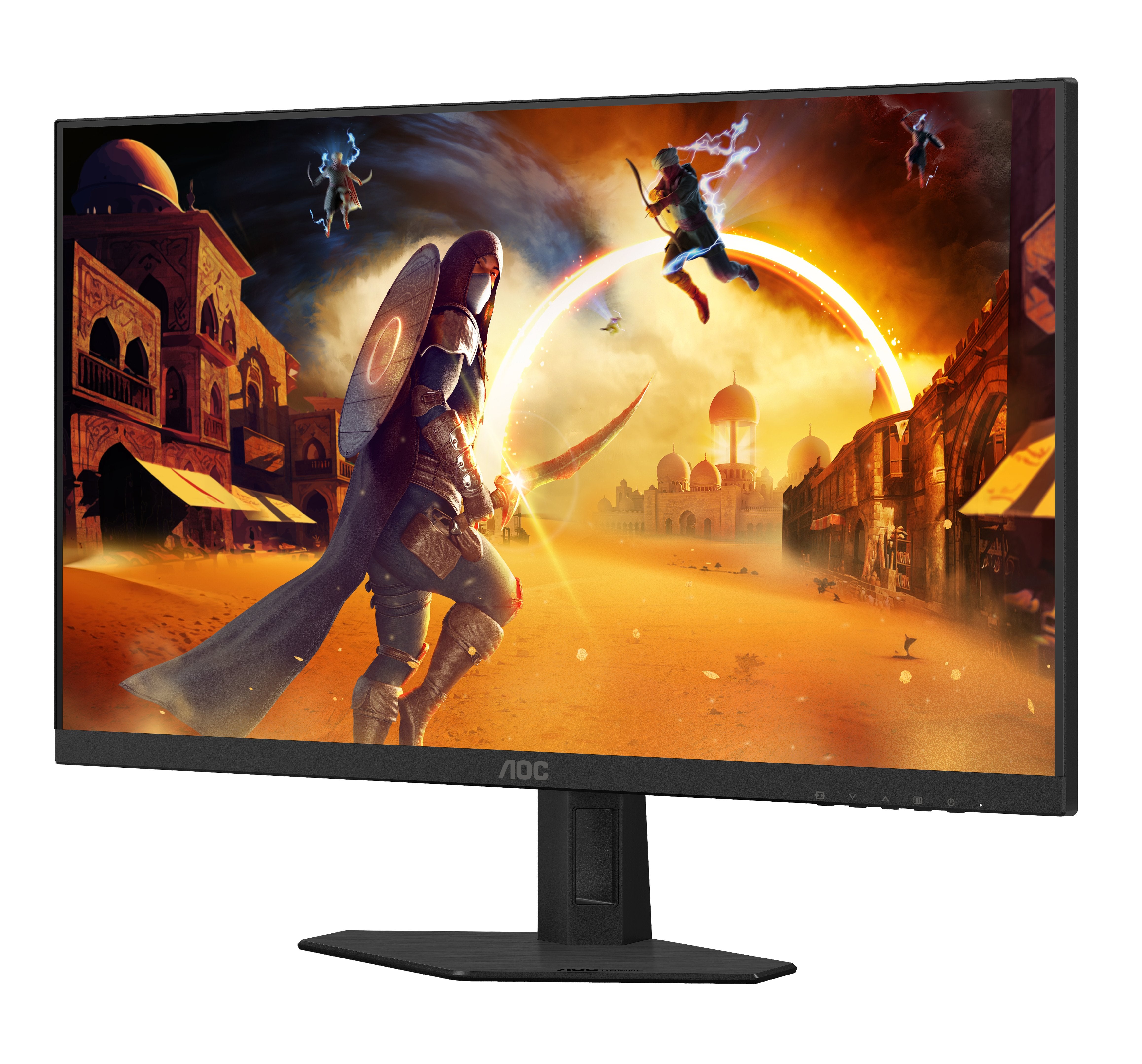 EAN 4038986183215 - AOC G4 24G4ZREP pantalla para PC 60,5 cm (23.8") 1920 x 1080 Pixeles Full HD LCD Negro, Rojo imagen 7