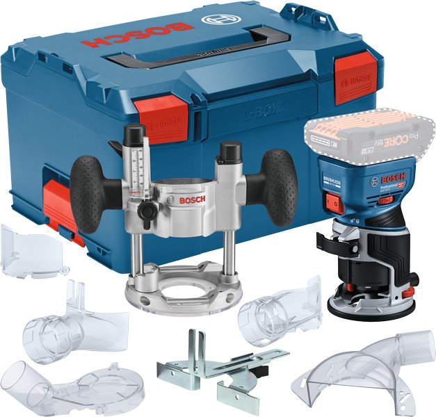EAN 4059952661728 - Bosch GKF 18V-8 Negro, Azul 30000 RPM imagen 1