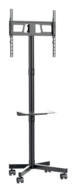 Soporte De Suelo Para Tv Gembird Con Ruedas Y Inclinación De 32 A 55 Pulgadas