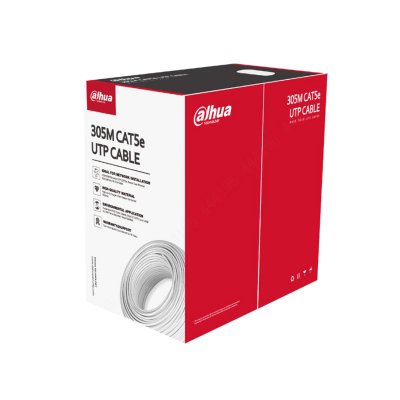 Cable Cat5e Utp 305m White/Pfm920i-5eu-C Dahua