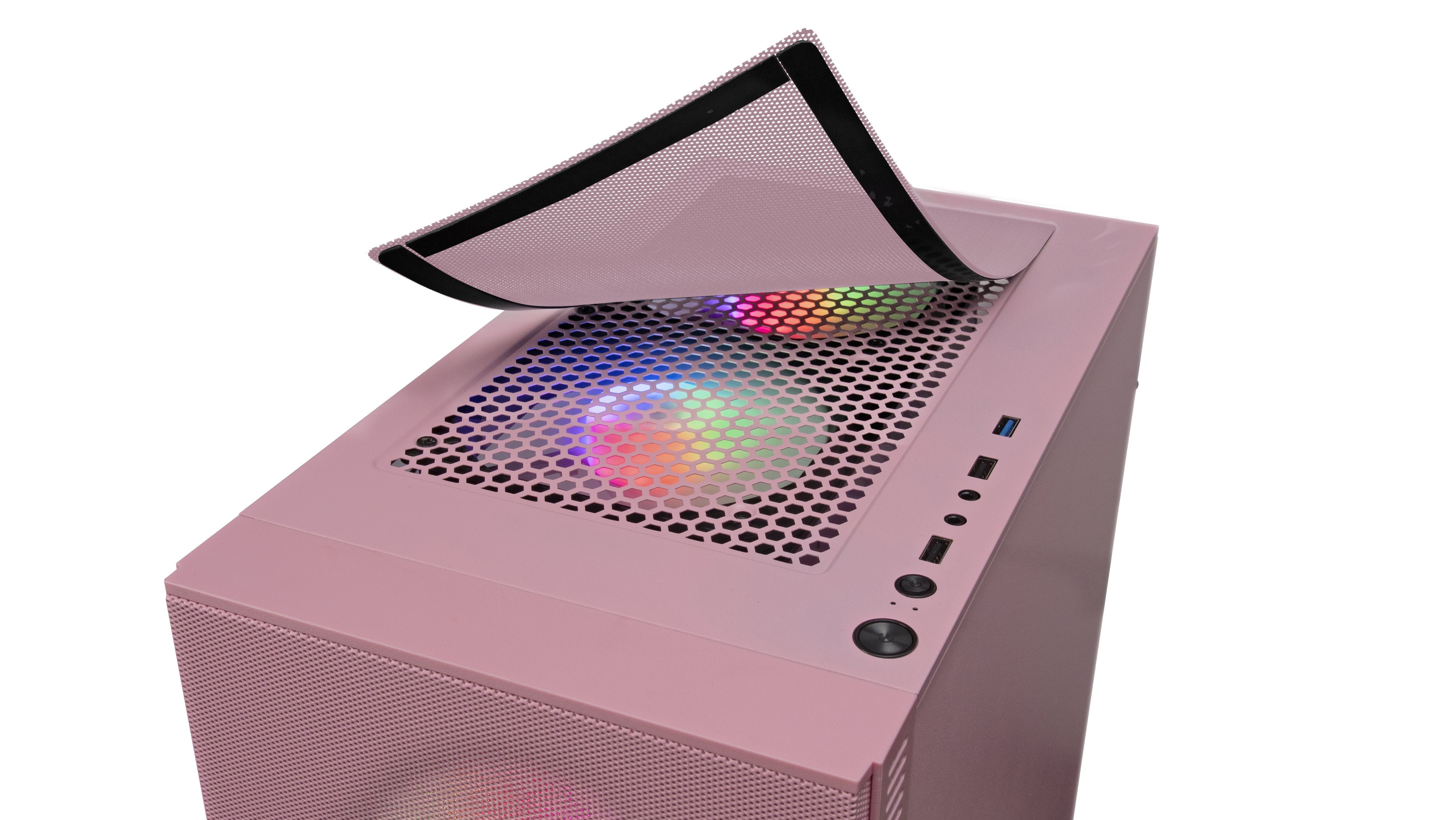 Caja Pc Marsgaming Microatx Mcz Pink
