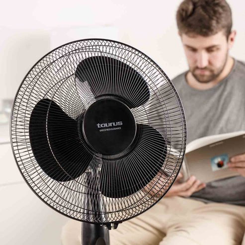Pae Ventilador Pie Redondo Taurus Greco 16cr Elegance 40cm 45w 3vel 944679000