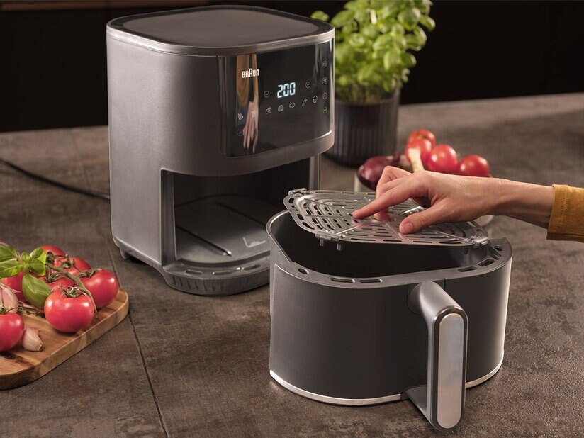 EAN 8021098004161 - Braun MultiFry 3 Sencillo 4,3 L Independiente 1500 W Freidora de aire caliente Negro imagen 5