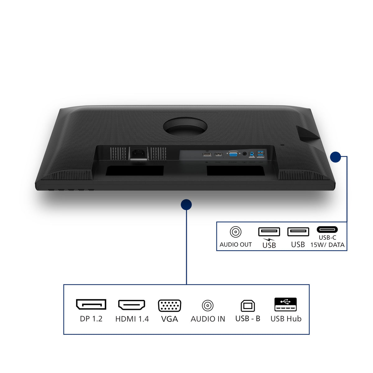 EAN 8721038004427 - Philips 3000 series 24B2N3200D/00 pantalla para PC 61,2 cm (24.1") 1920 x 1200 Pixeles WUXGA LCD Negro imagen 7