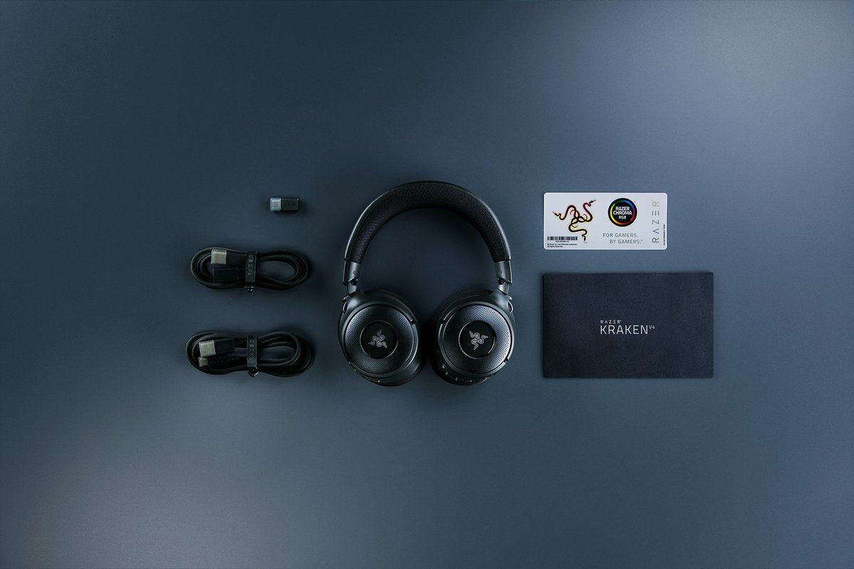 EAN 8887910060742 - Razer Kraken V4 Auriculares Inalámbrico Diadema Juego USB tipo A Bluetooth Negro imagen 11