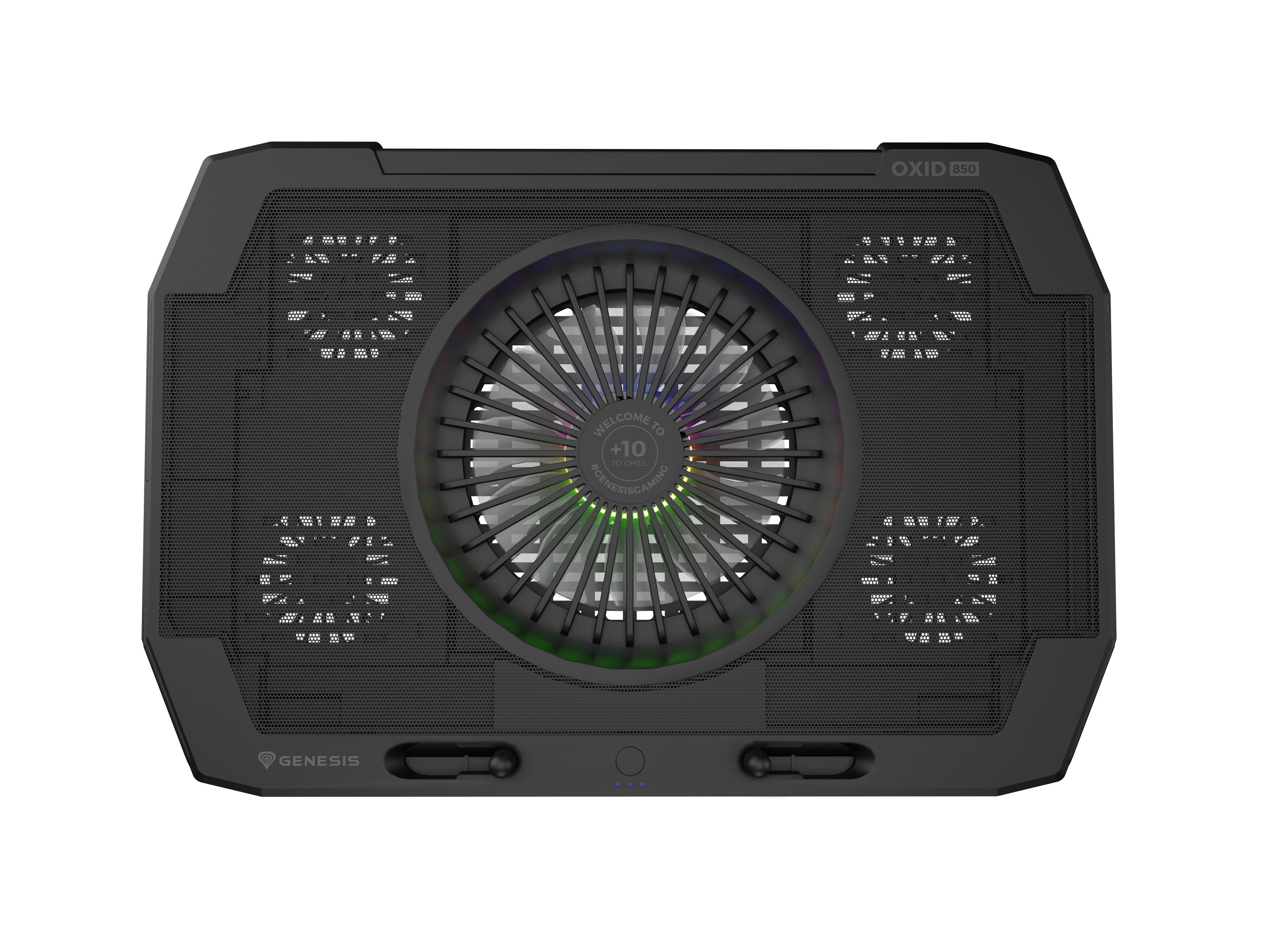 EAN 5901969432534 - GENESIS Oxid 850 almohadilla fría 43,9 cm (17.3") 2500 RPM Negro imagen 4