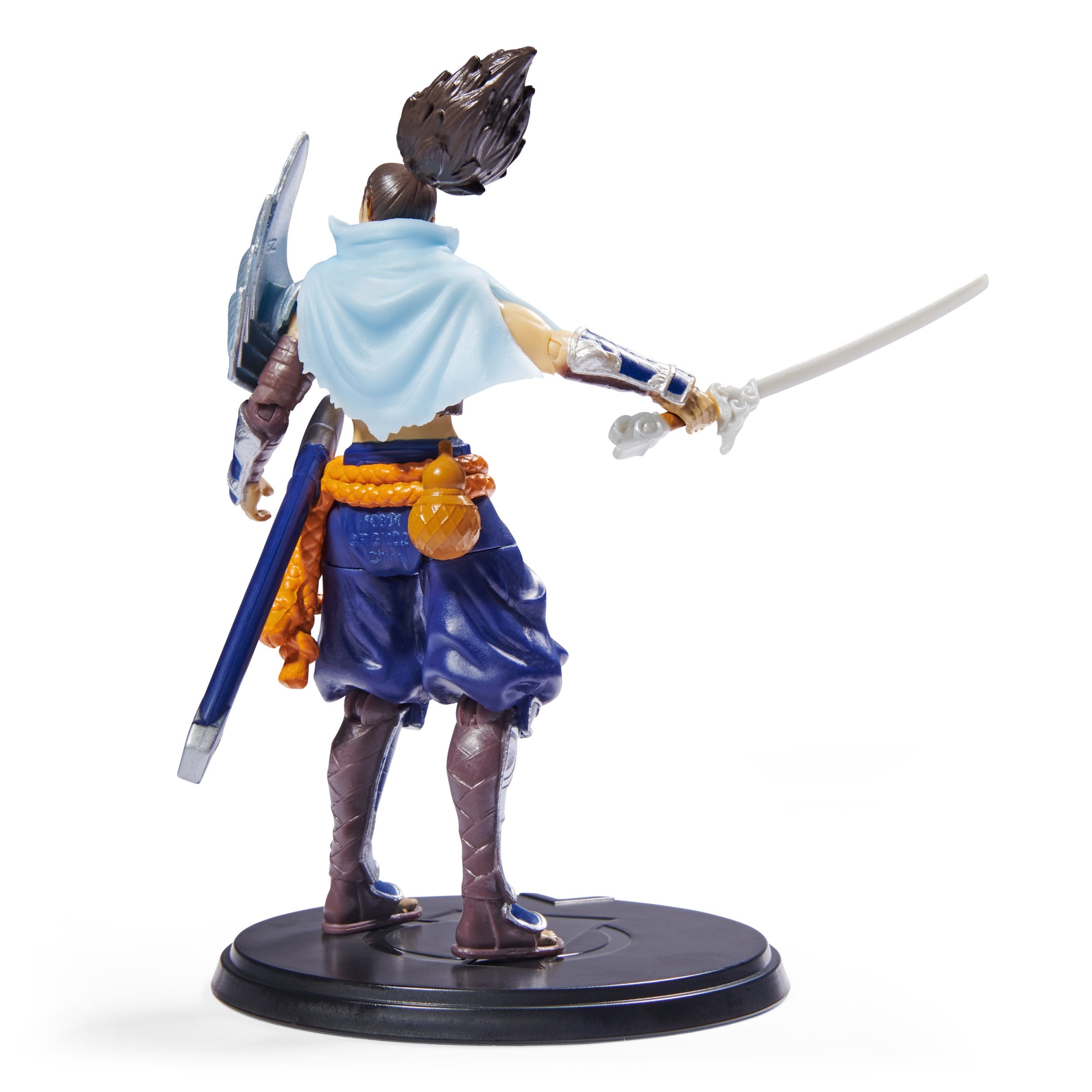 Spin Master League Of Legends - Figura De Acción De Yasuo De 10 Cm Con Espada Y Base De Pantalla, Figura De Juego 6062259