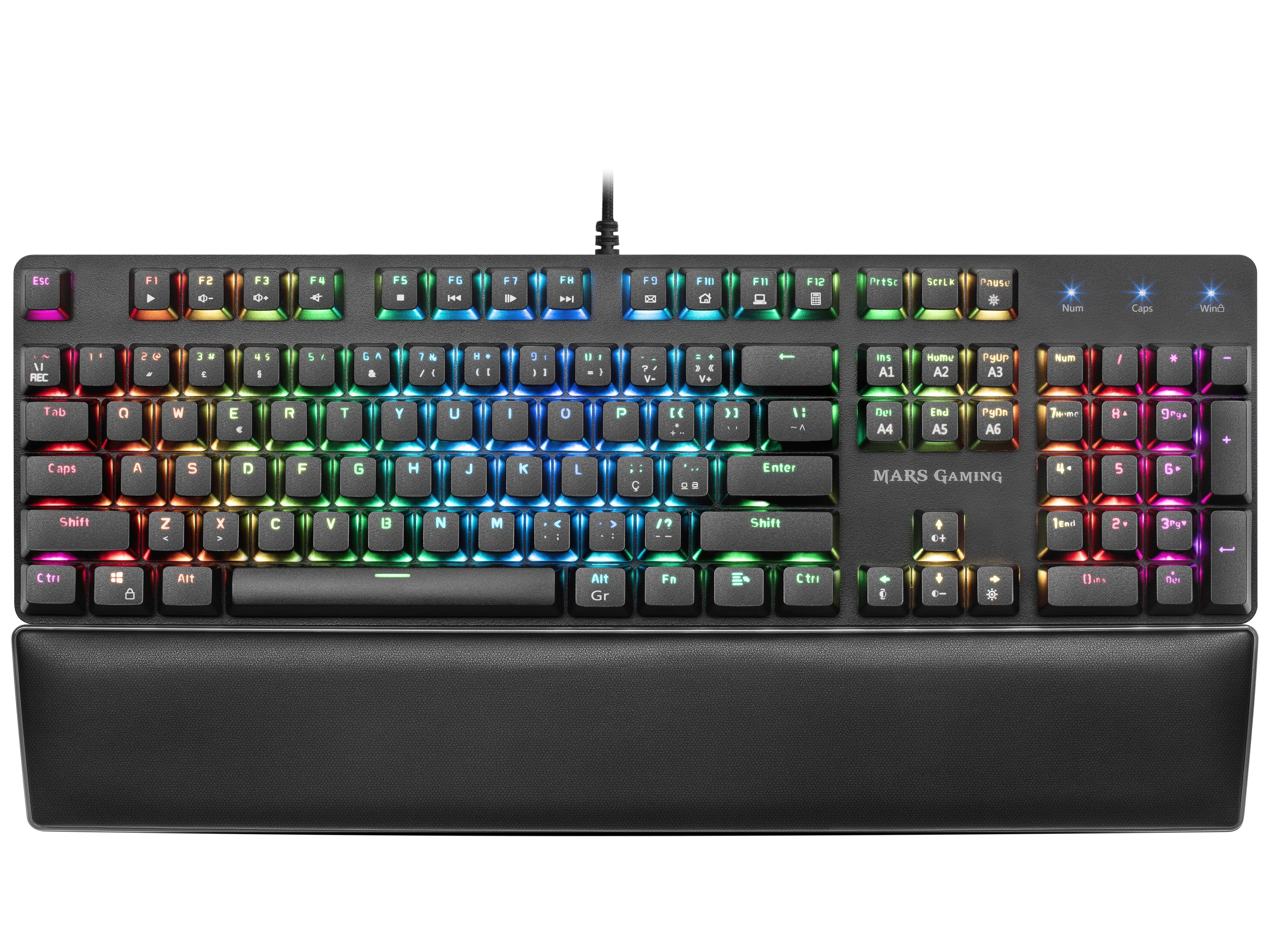 Tacens Mars Gaming Mk5 Teclado Mecánico Gaming Rgb Switch Azul (Pt)