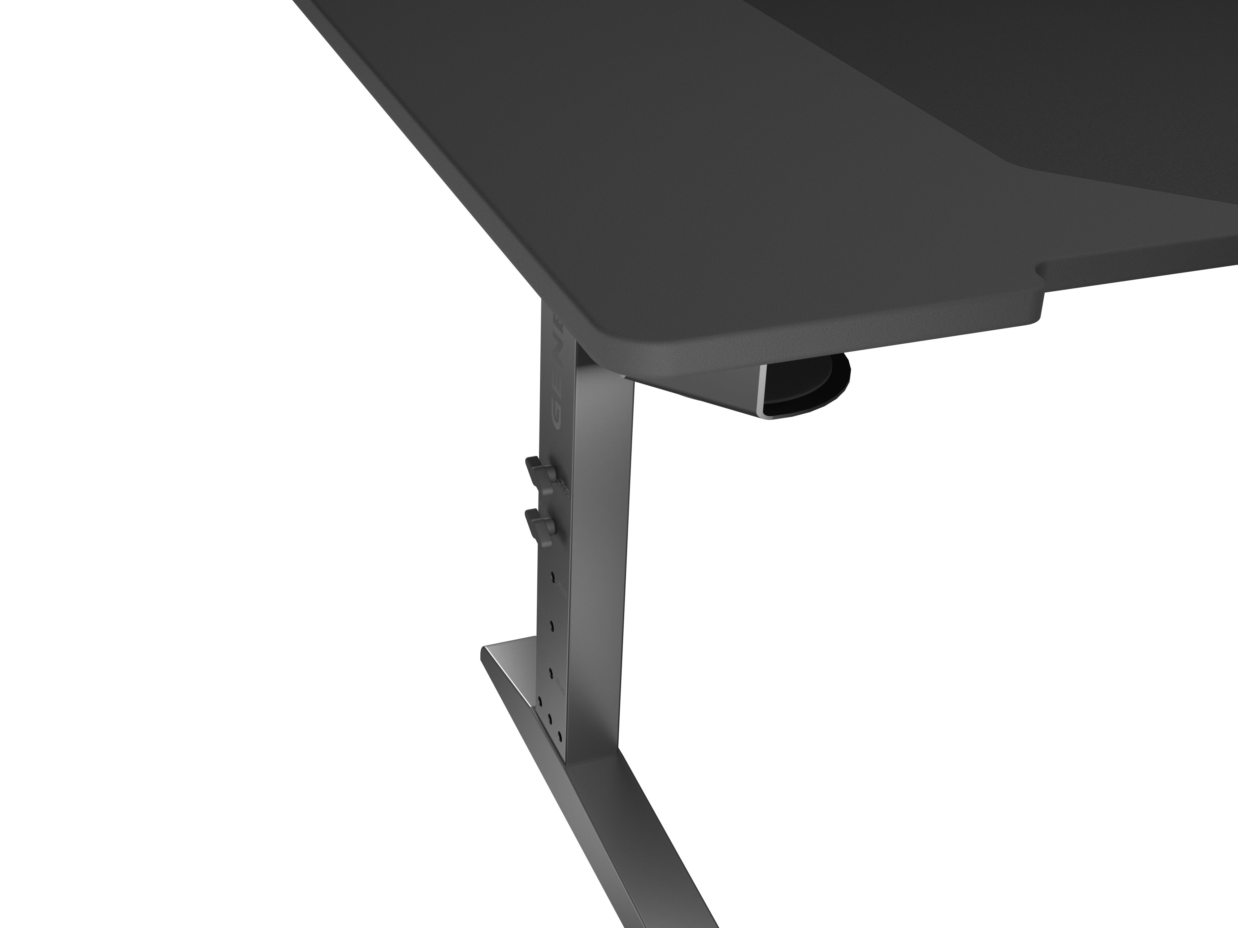 Mesa Gaming Genesis Holm Modular 140 Rgb Negro 140x75 Cm