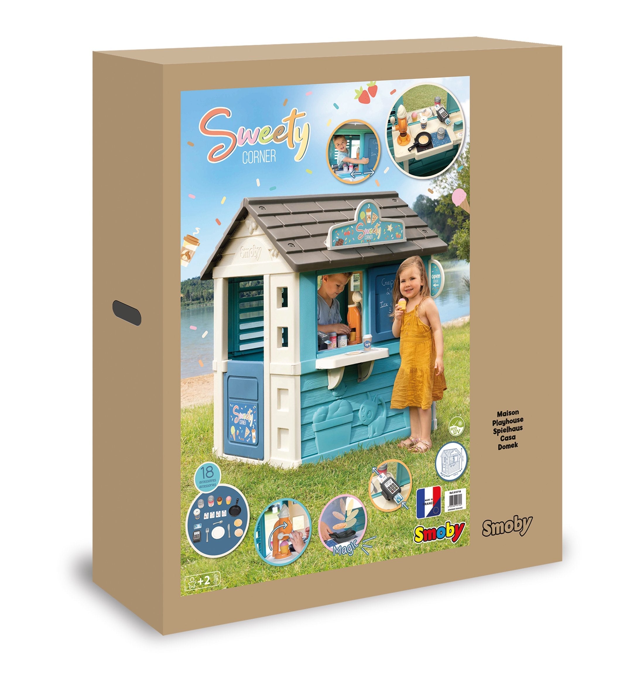 Smoby Sweety Corner, Equipamiento De Juegos Para El Jardín 7600810718