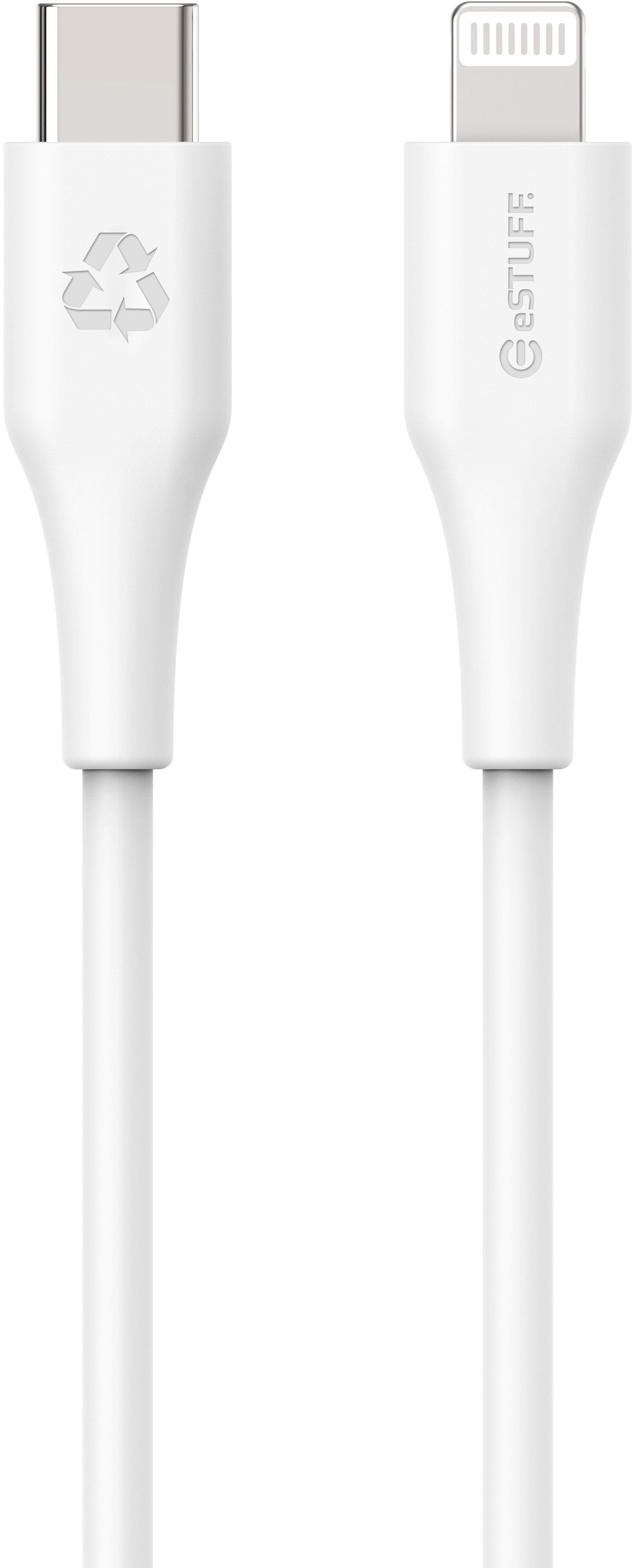 EAN 5715063055427 - eSTUFF ES602170-BULK cable de conector Lightning 1 m Blanco imagen 2