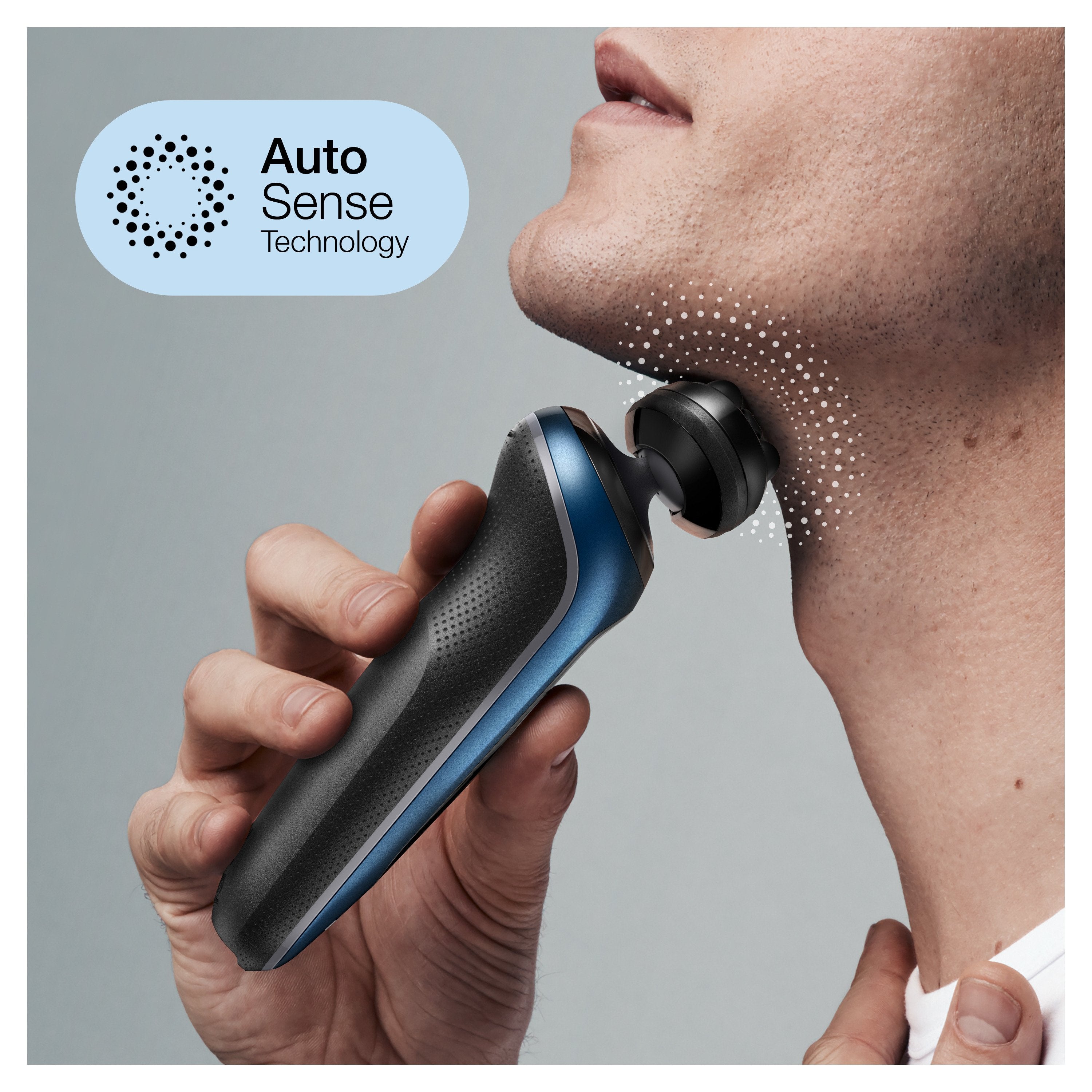 EAN 4210201432906 - Braun Series 6 61-B1000s Máquina de afeitar de láminas Negro, Azul imagen 3