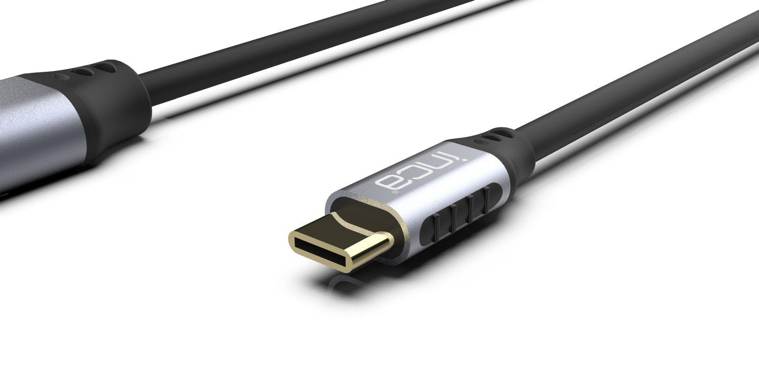 EAN 8681949010361 - Inca ITCH-02TX cable HDMI 2 m HDMI tipo A (Estándar) USB Tipo C Negro imagen 5