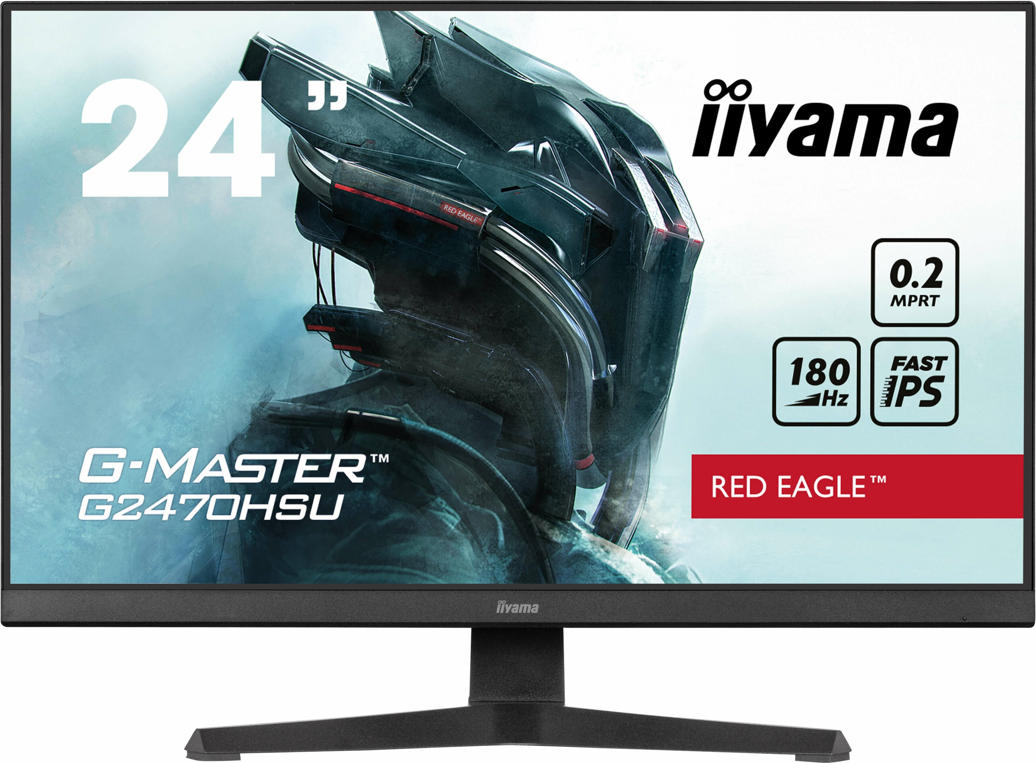 EAN 4948570123940 - iiyama G-MASTER G2470HSU-B6 pantalla para PC 60,5 cm (23.8") 1920 x 1080 Pixeles Full HD LCD Negro imagen 2