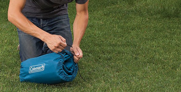 Colchón Coleman 2000031638 Hinchable Doble Azul