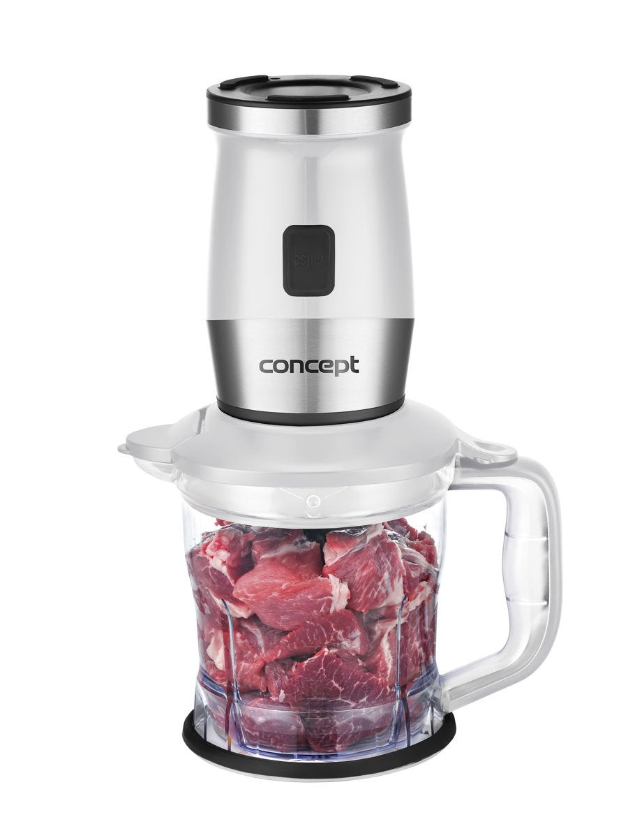 Batidora Concept Sm3391 1,2 L De Vaso 700 W Acero Inoxidable, Blanco