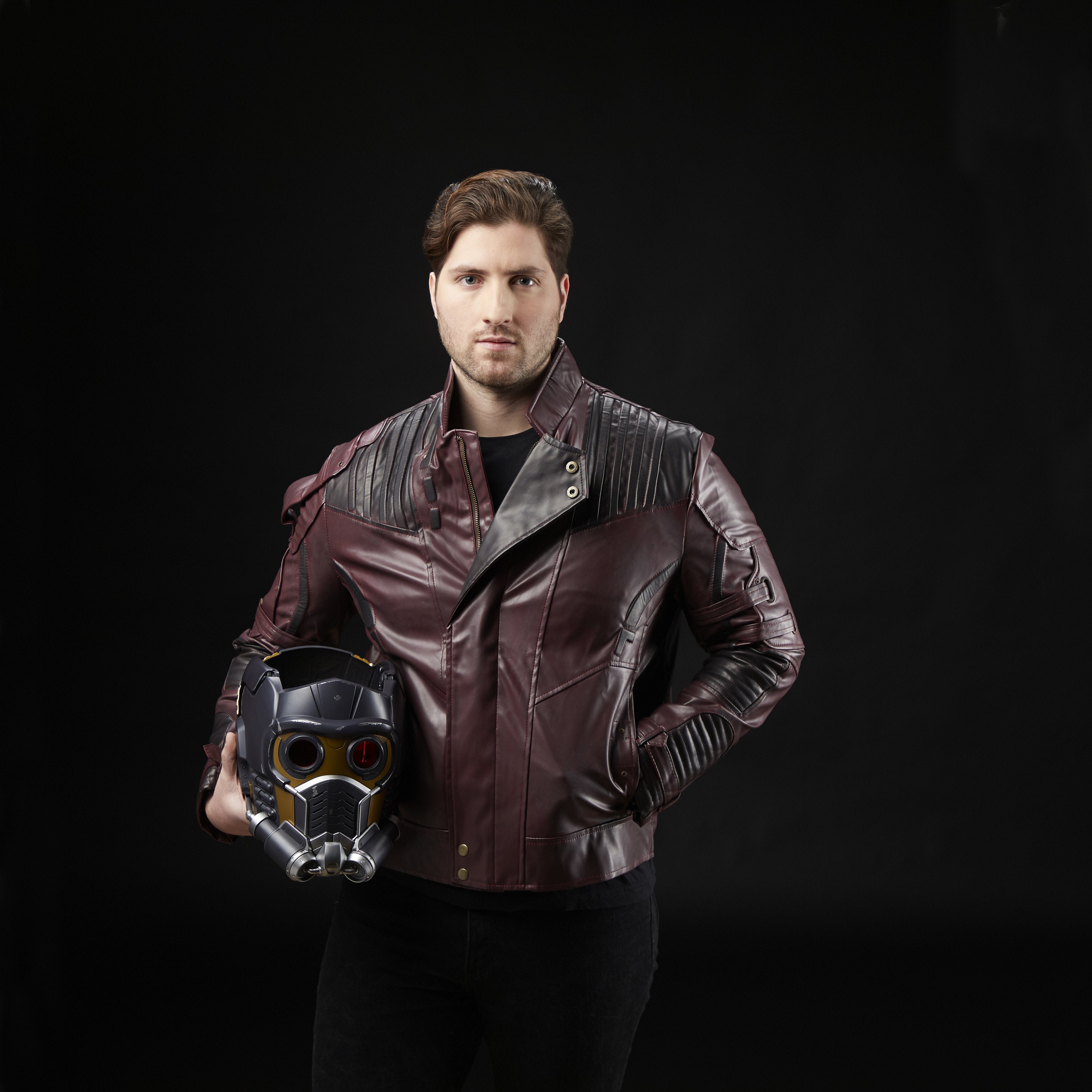 Replica Hasbro 1:1 Marvel Legends Infinty Saga Casco Electronico Star Lord