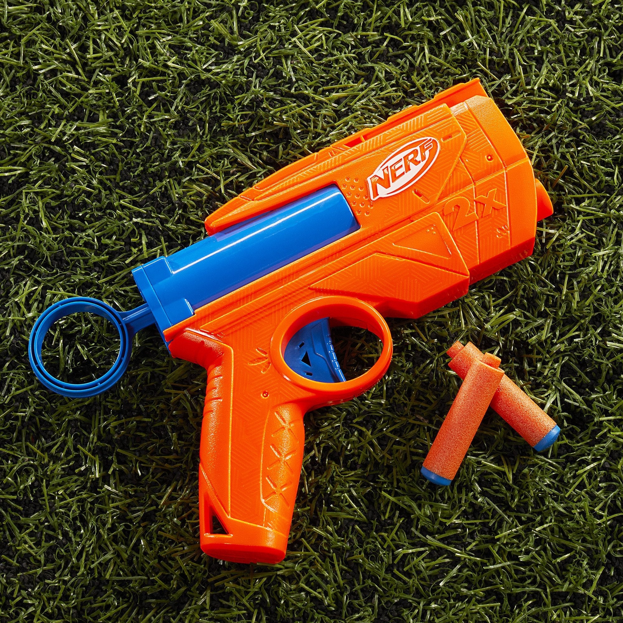 Nerf Nerf N Series Ward, Lanzador De Dardos Azul/Naranja G0132eu4
