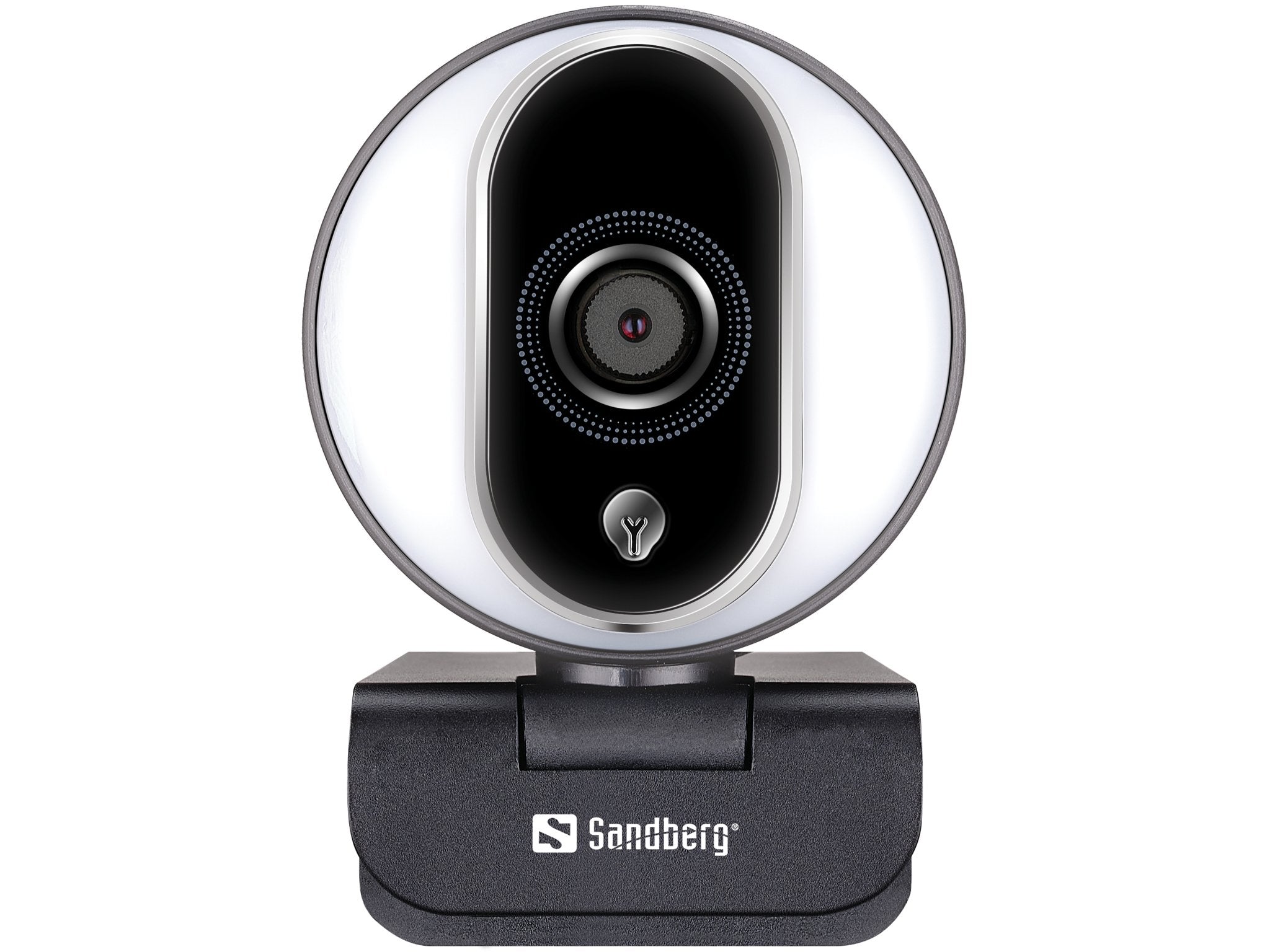 EAN 5705730134128 - Sandberg 134-12 cámara web 2 MP 1920 x 1080 Pixeles USB 2.0 Negro, Plata imagen 2
