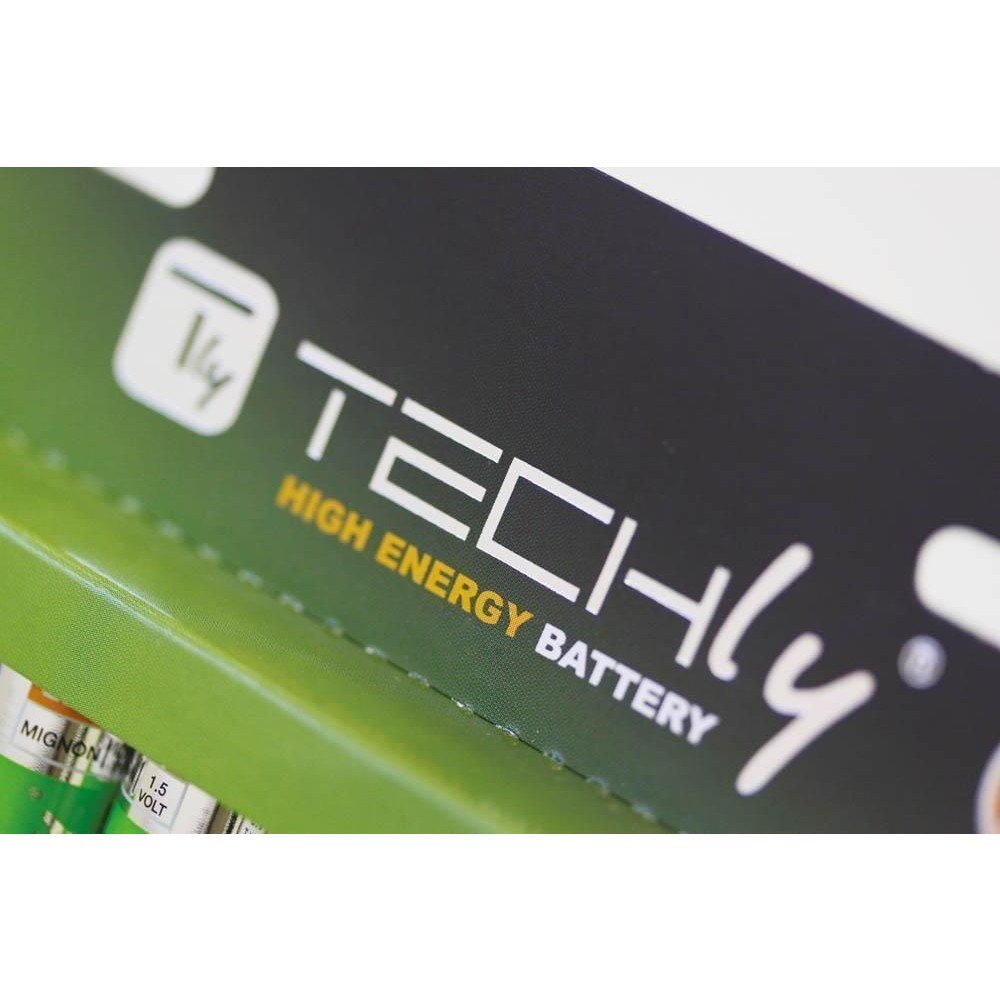Techly 307032 Alkaline Battery 9v 6lr61 Pp3 1 Pcs