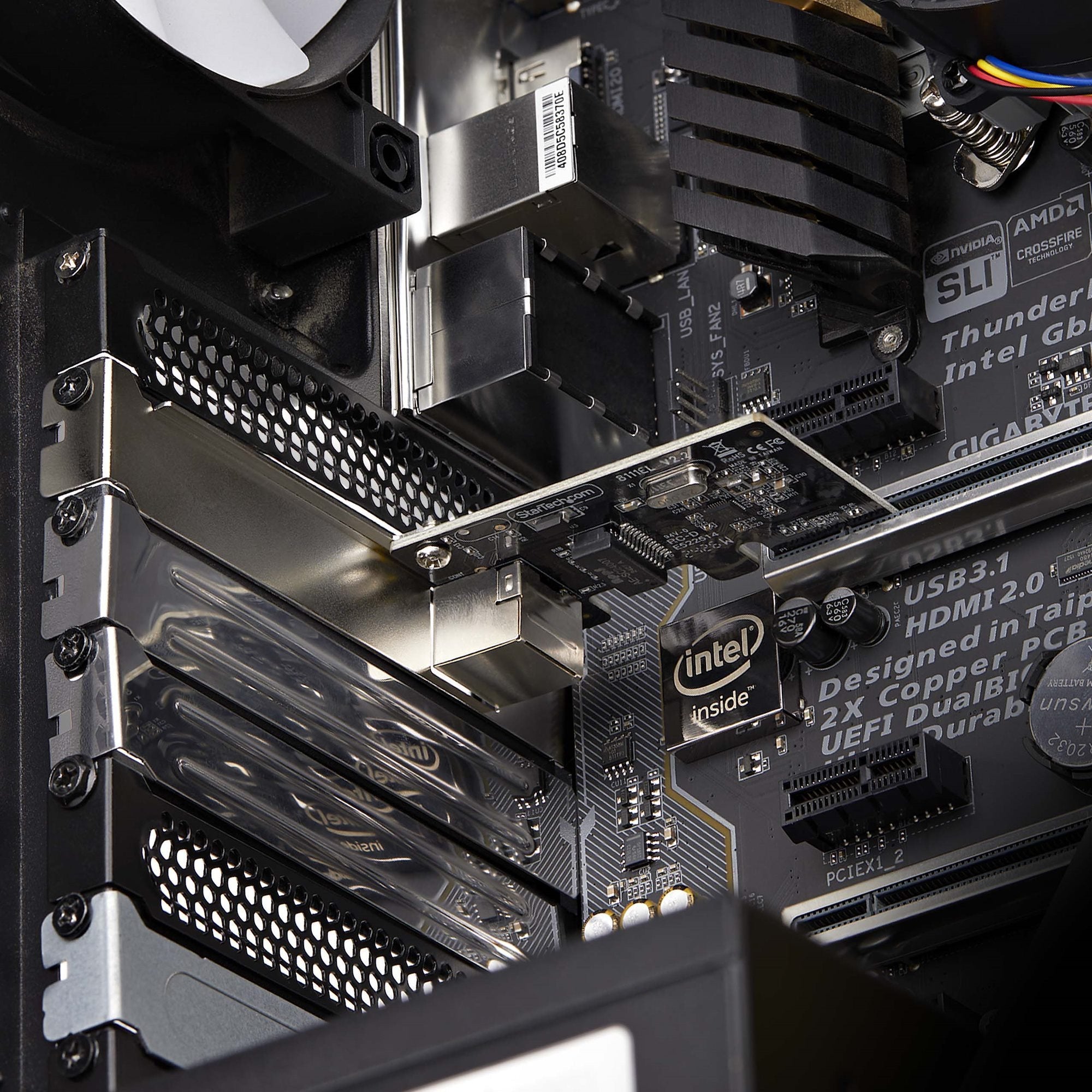 Startech.Com 1-Port Gigabit Pcie Network Adaptador Card, Taa Compliant - Netzwerkadaptador - Pcie - Gigabit Ethernet X 1 - T