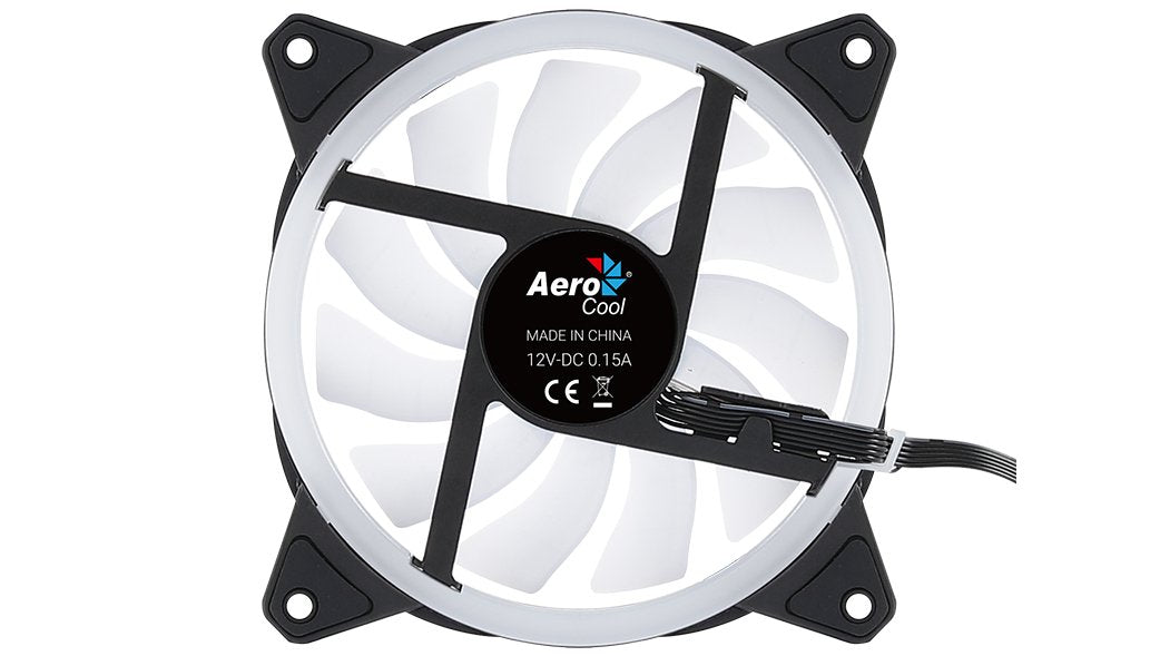 Ventilador Aerocool Duo 12 12cm Rgb