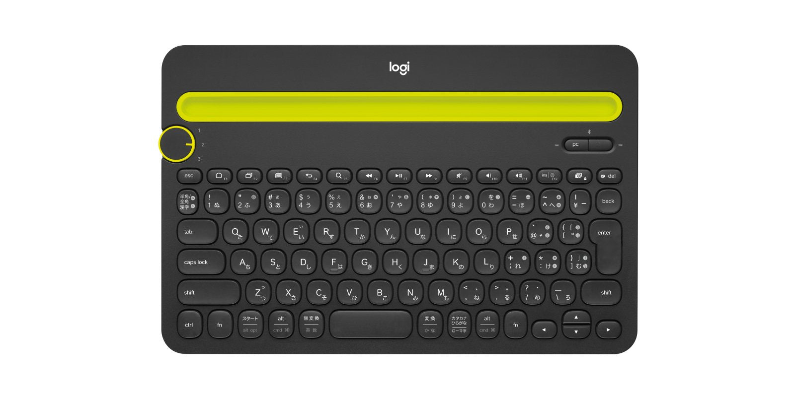 Teclado Alemán Logitech Bluetooth® Multi-Device Keyboard K480 Qwertz Negro 920-006350