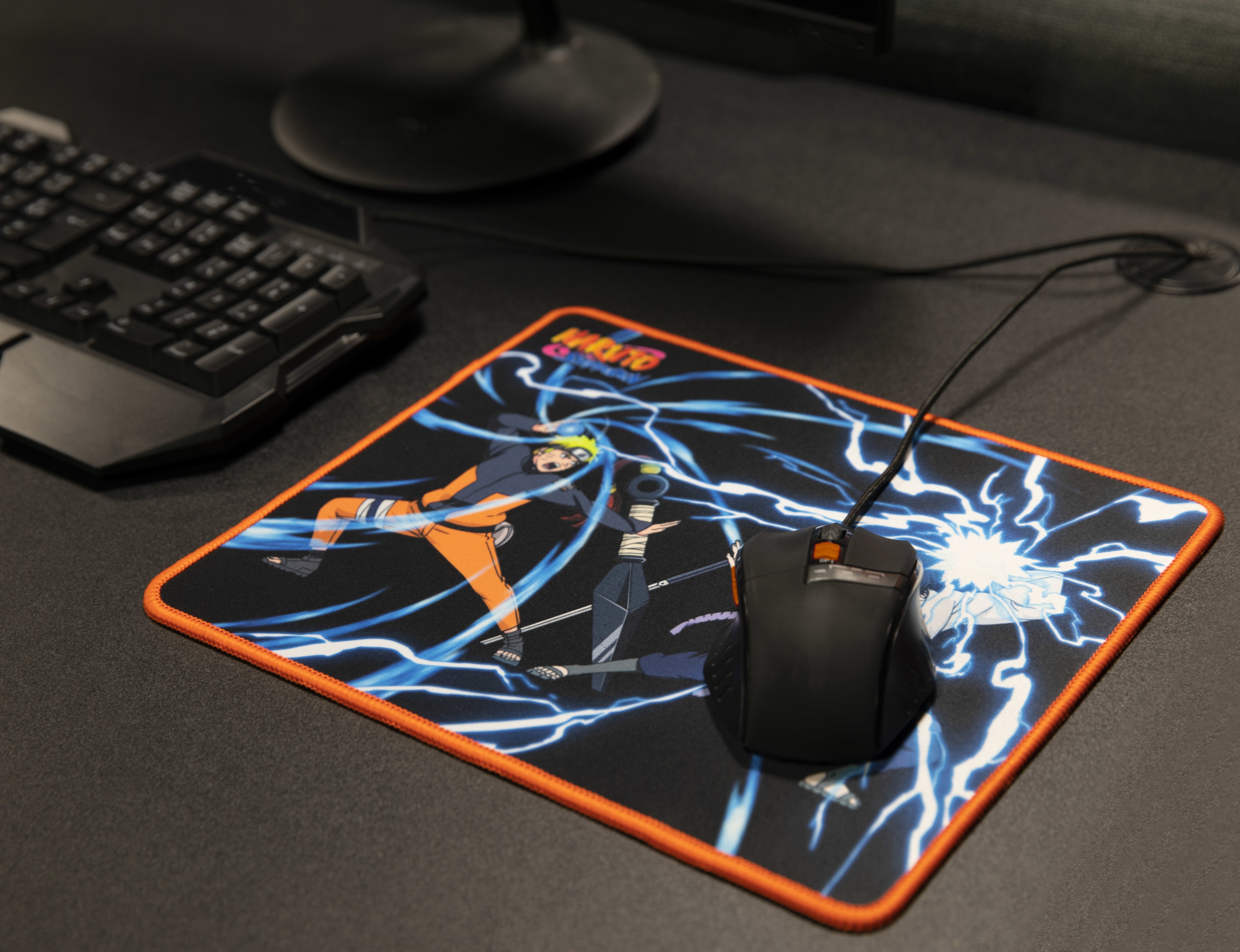 EAN 3328170287357 - Konix Naruto Alfombrilla de ratón para juegos Multicolor imagen 3