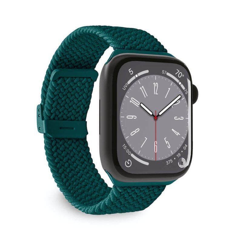 Puro Loop Band - Pleciony Pasek Do Apple Watch 42/44/45/49 Mm (Zielony)