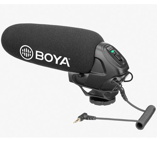 Micrófono Boya By-Bm3030 De Condensador Supercardioide Para Cámara