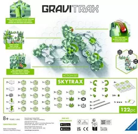 Ravensburger Gravitrax - Action Set M Skytrax, Train 25959