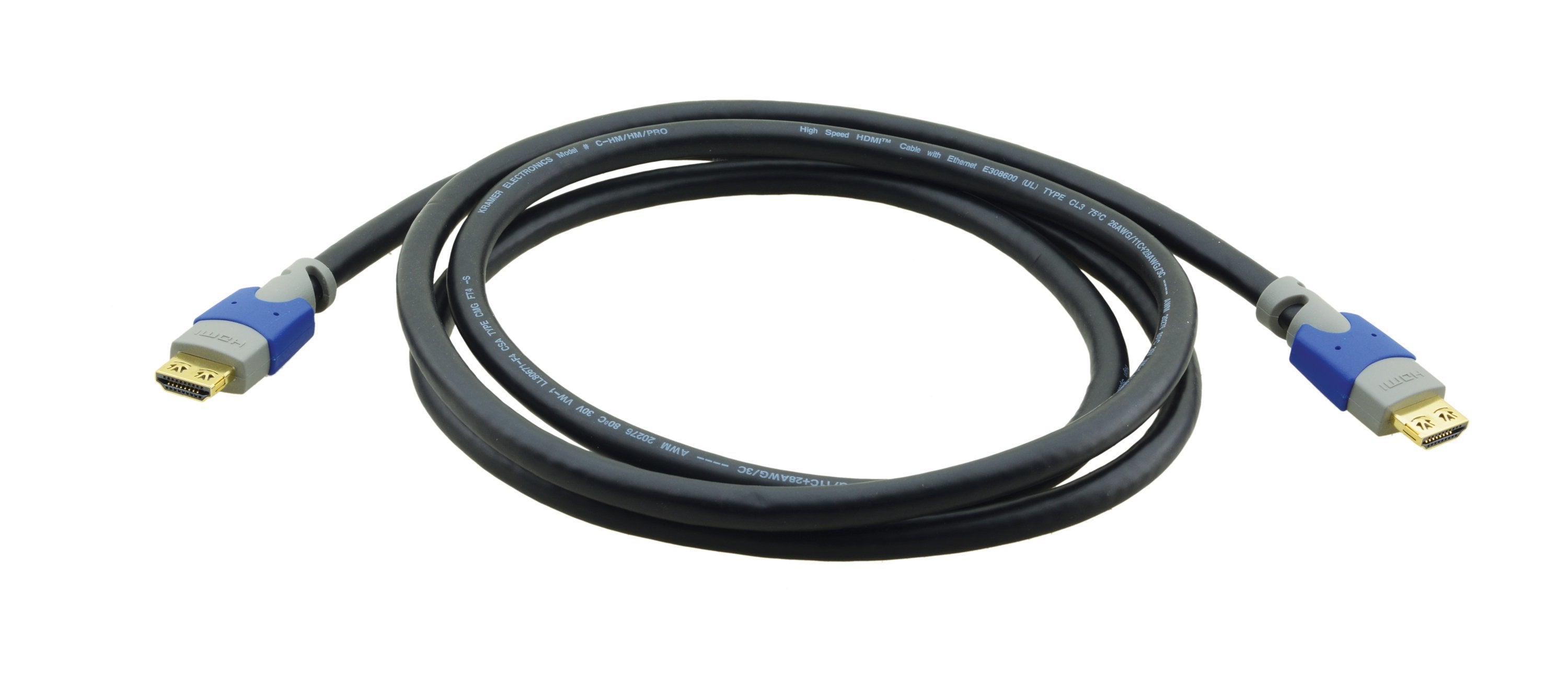 Cable Hdmi Serie Pro (Macho - Macho) (C-Hm/Hm/Pro-20) Cable Premium Hdmi De Alta Velocidad Con Ethernet
