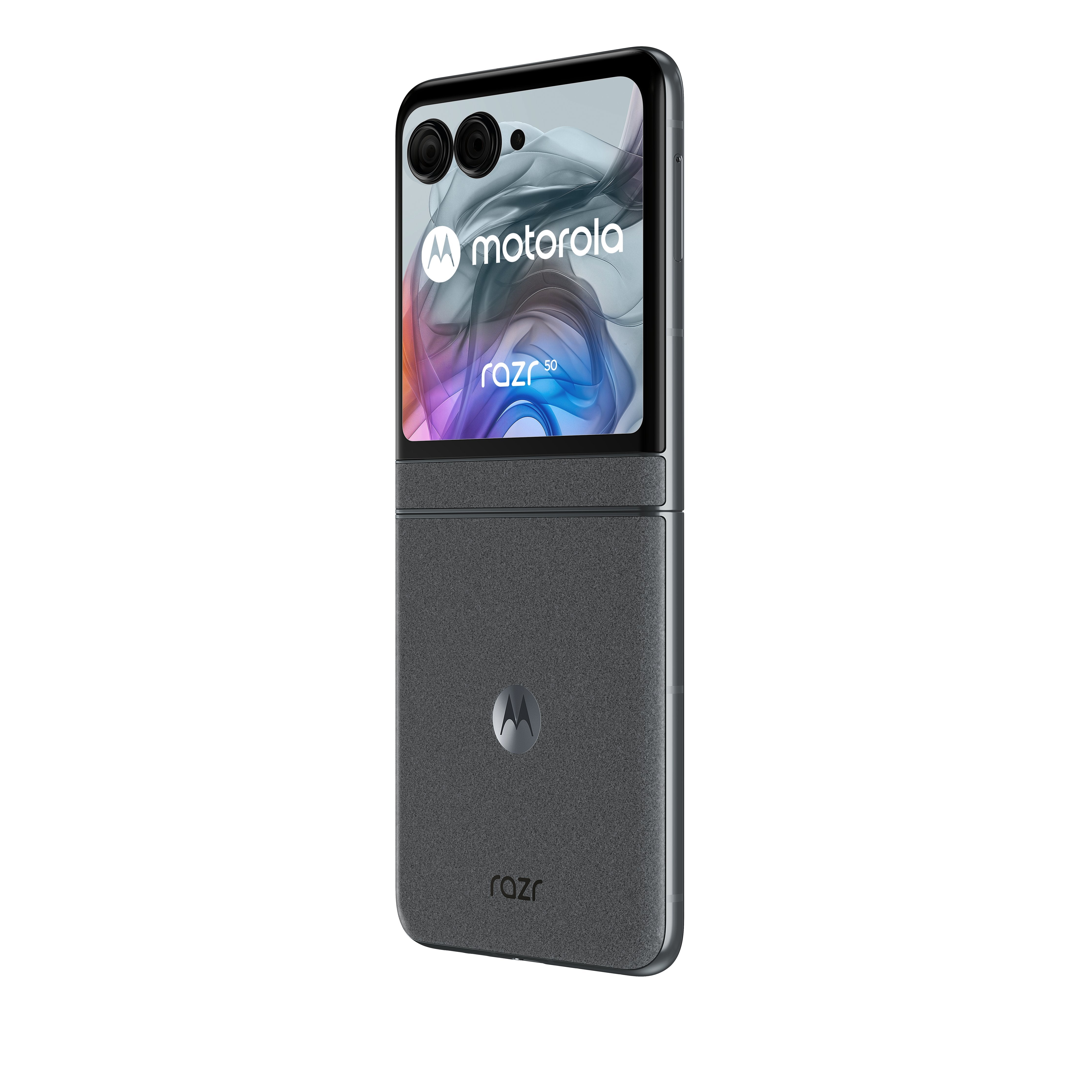 EAN 0840023261930 - Motorola razr 50 17,5 cm (6.9") SIM doble Android 14 5G USB Tipo C 8 GB 256 GB 4200 mAh Gris imagen 3