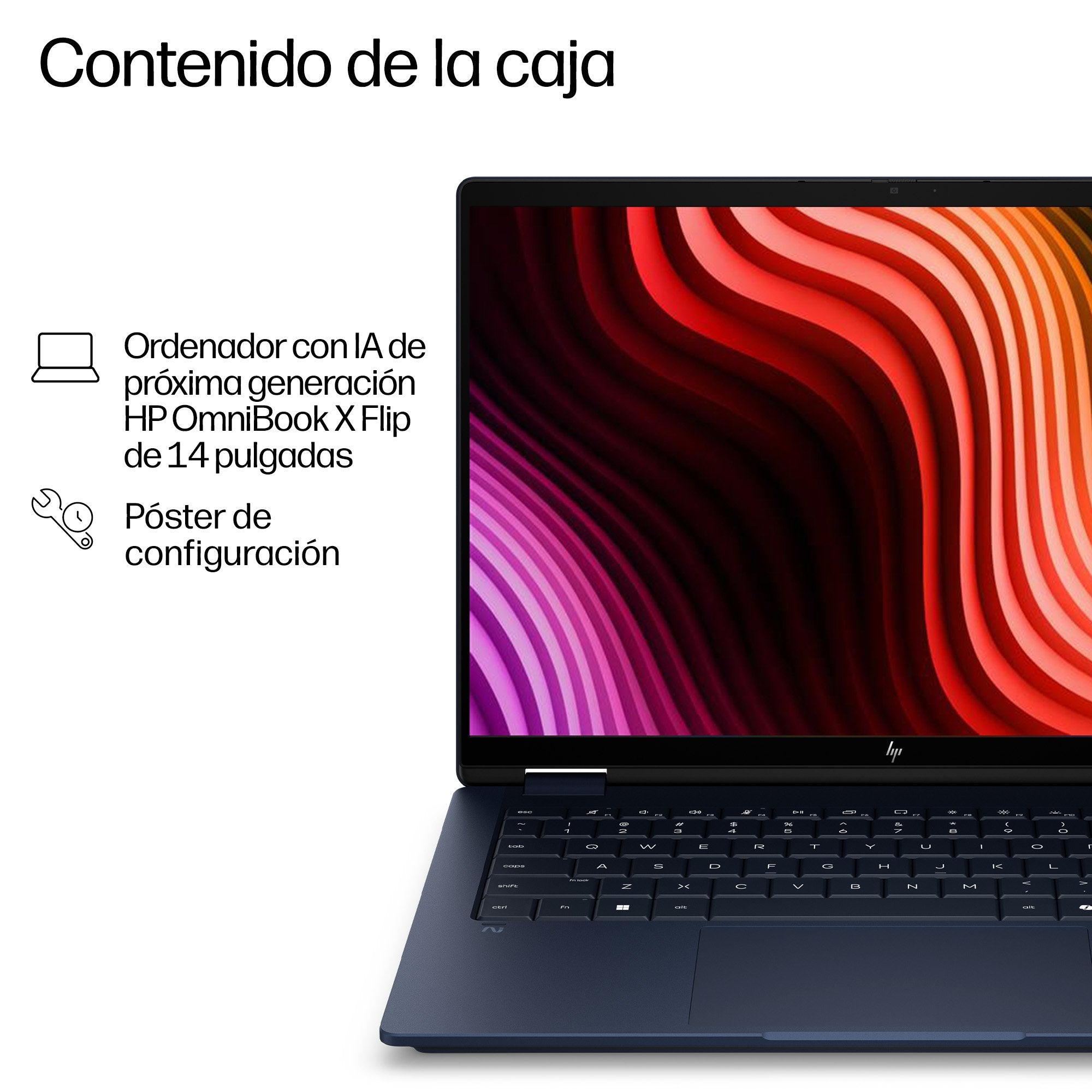 EAN 0199896671422 - HP OmniBook X Flip 2-in-1 Laptop Next Gen AI 14-kb0013ns Copilot+ PC Intel Core Ultra 9 386H 35,6 cm (14" imagen 6