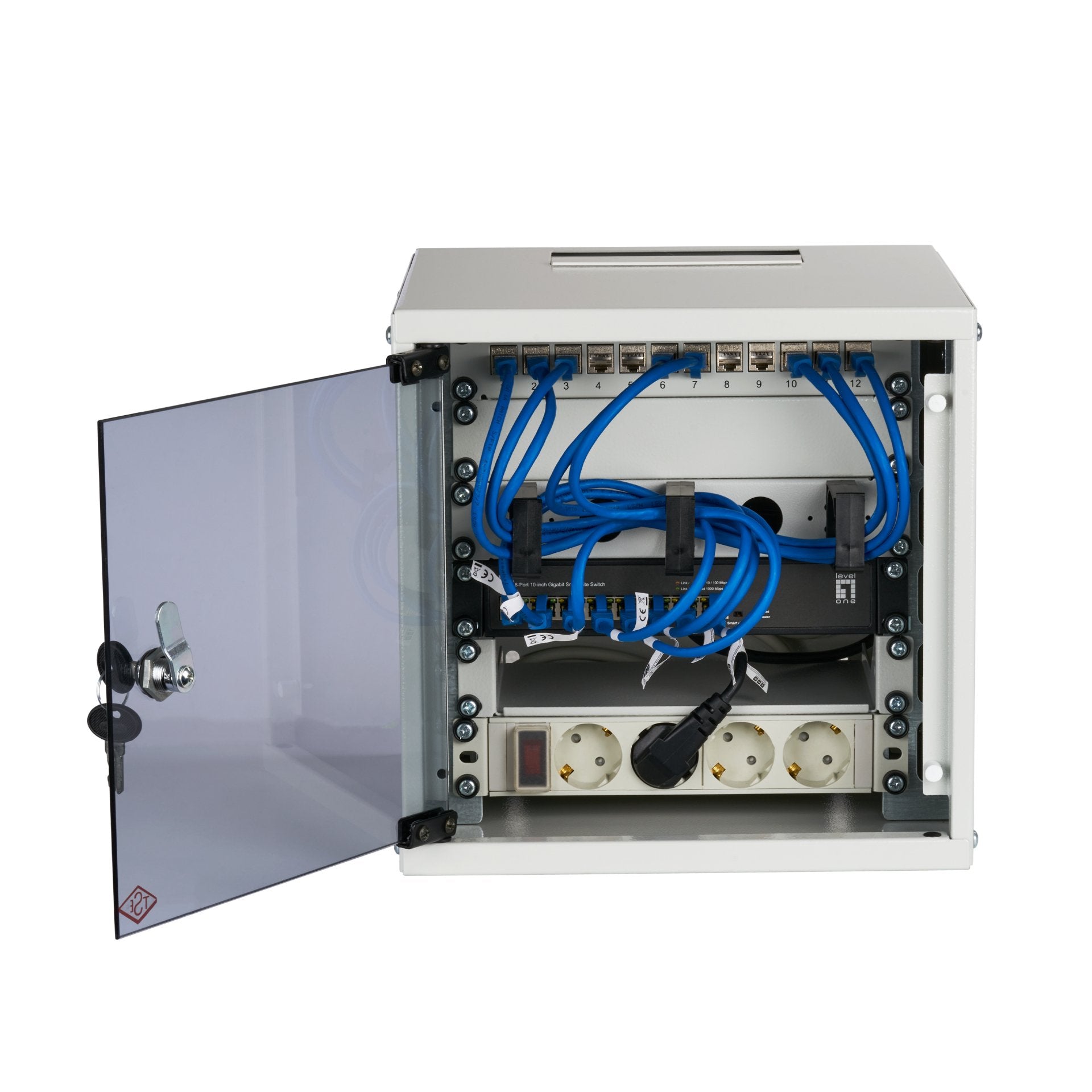 EAN 4049759322335 - EFB Elektronik WGB-1006GR.30-SET1 armario rack 6U Bastidor de pared Gris imagen 3