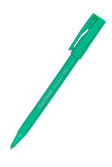 Pentel Ball Pentel - Roller De Tinta - Verde - Base Acuosa