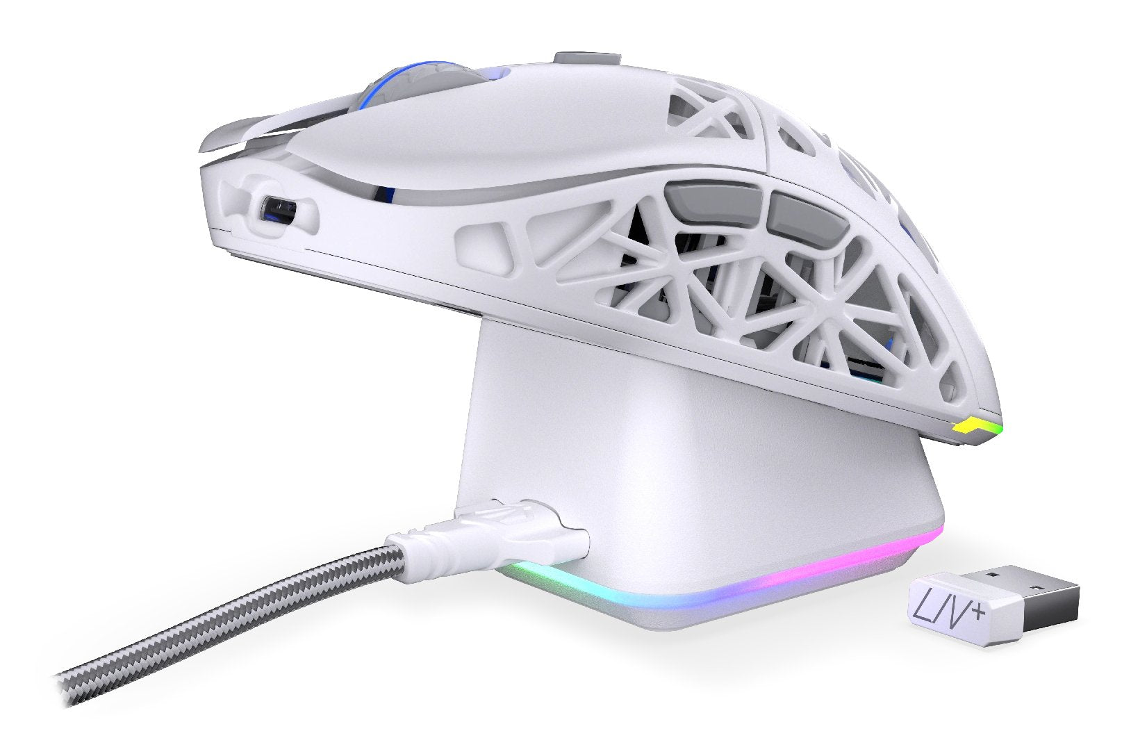 EAN 5903018667782 - ENDORFY LIV Plus Wireless Onyx White ratón Juego Ambidextro Bluetooth Óptico 26000 DPI imagen 25