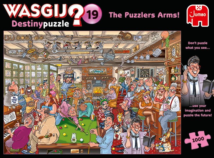 EAN 8710126191668 - Wasgij Destiny 19 1000 pcs Puzzle rompecabezas 1000 pieza(s) Cómics imagen 5
