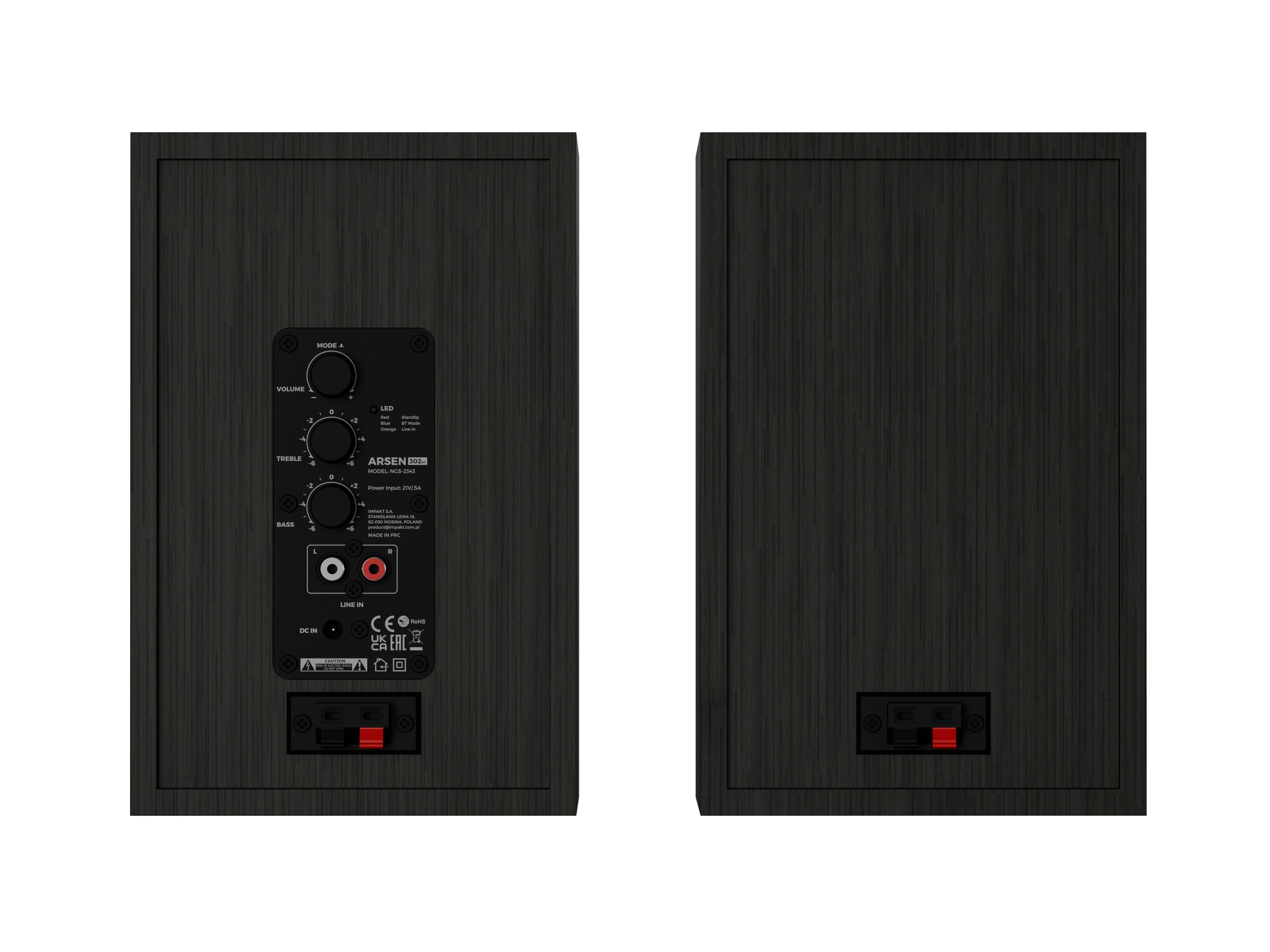 Genesis Arsen 302bt Speakers, Black