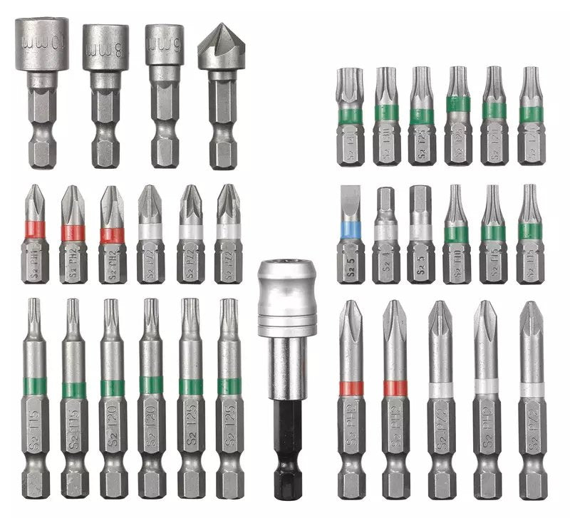 Juego De Puntas Einhell, 34 Piezas 1/4", En S-Box