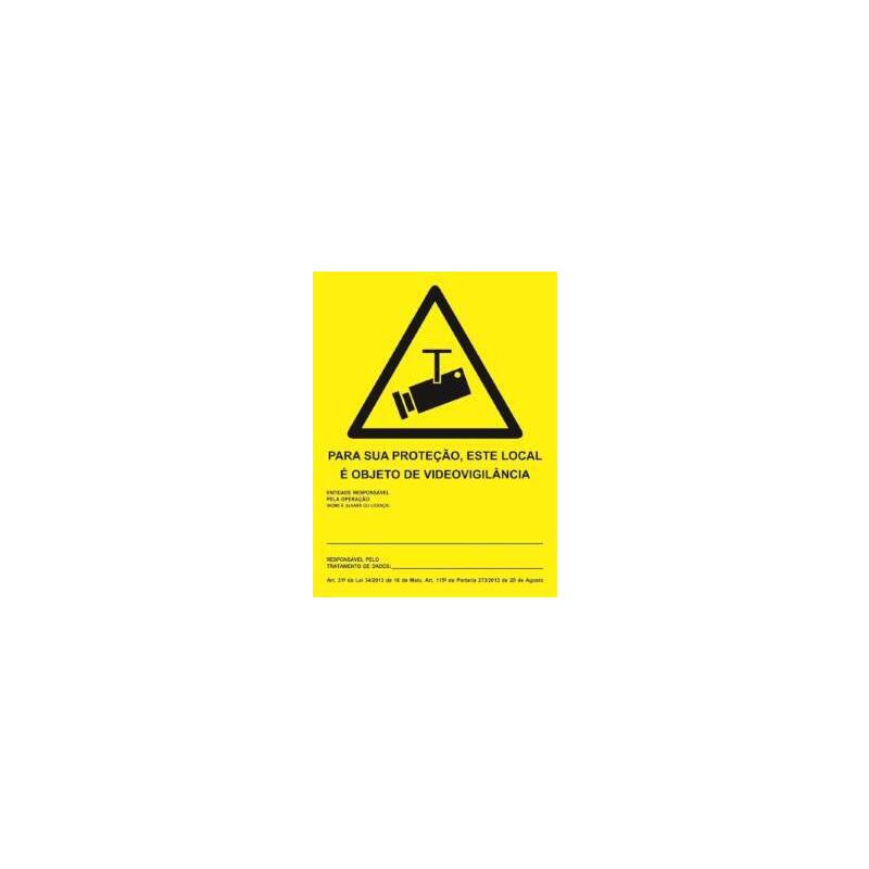 150x200 Cctv Sign (To Be Filled)